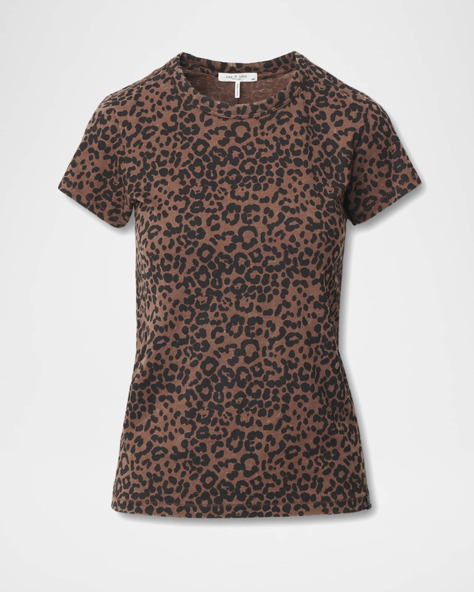 【美品】  sacai / サカイ | 2025SS | Leopard Print x Cotton Jersey T-Shirt レオパード クルーネック トップス | 1 | ブラック/ブラウン | レディース sacai - Sacai サカイ 22SS Leopard Print L/S T-Shirt レオパード