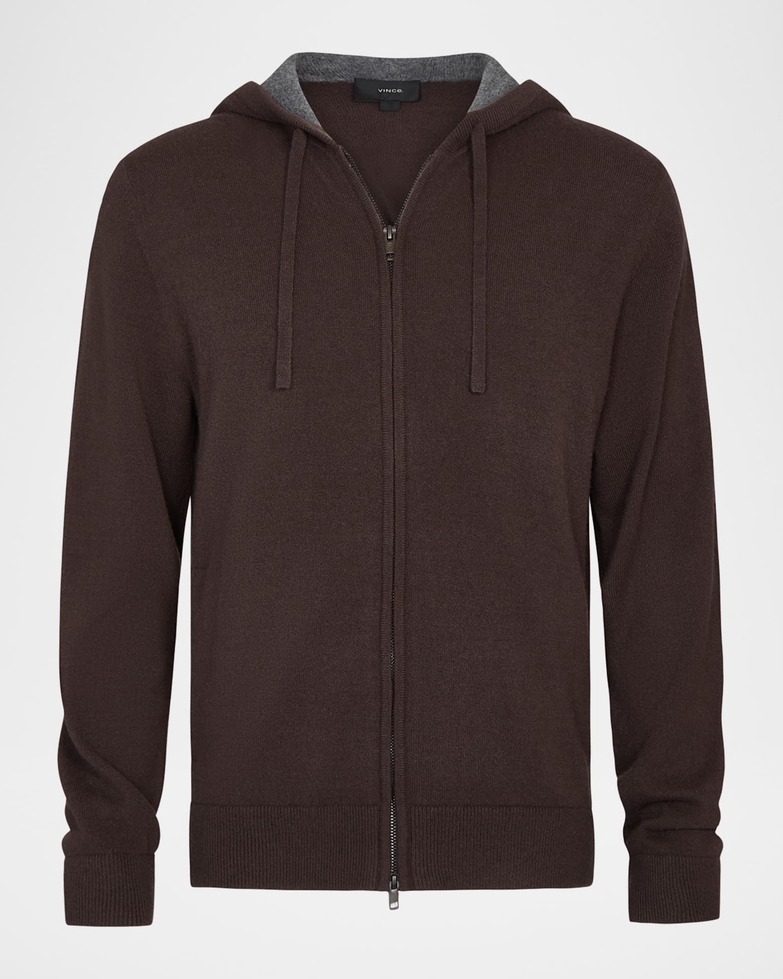 Vince Men's Cashmere Blend Full-Zip Hoodie | Neiman Marcus