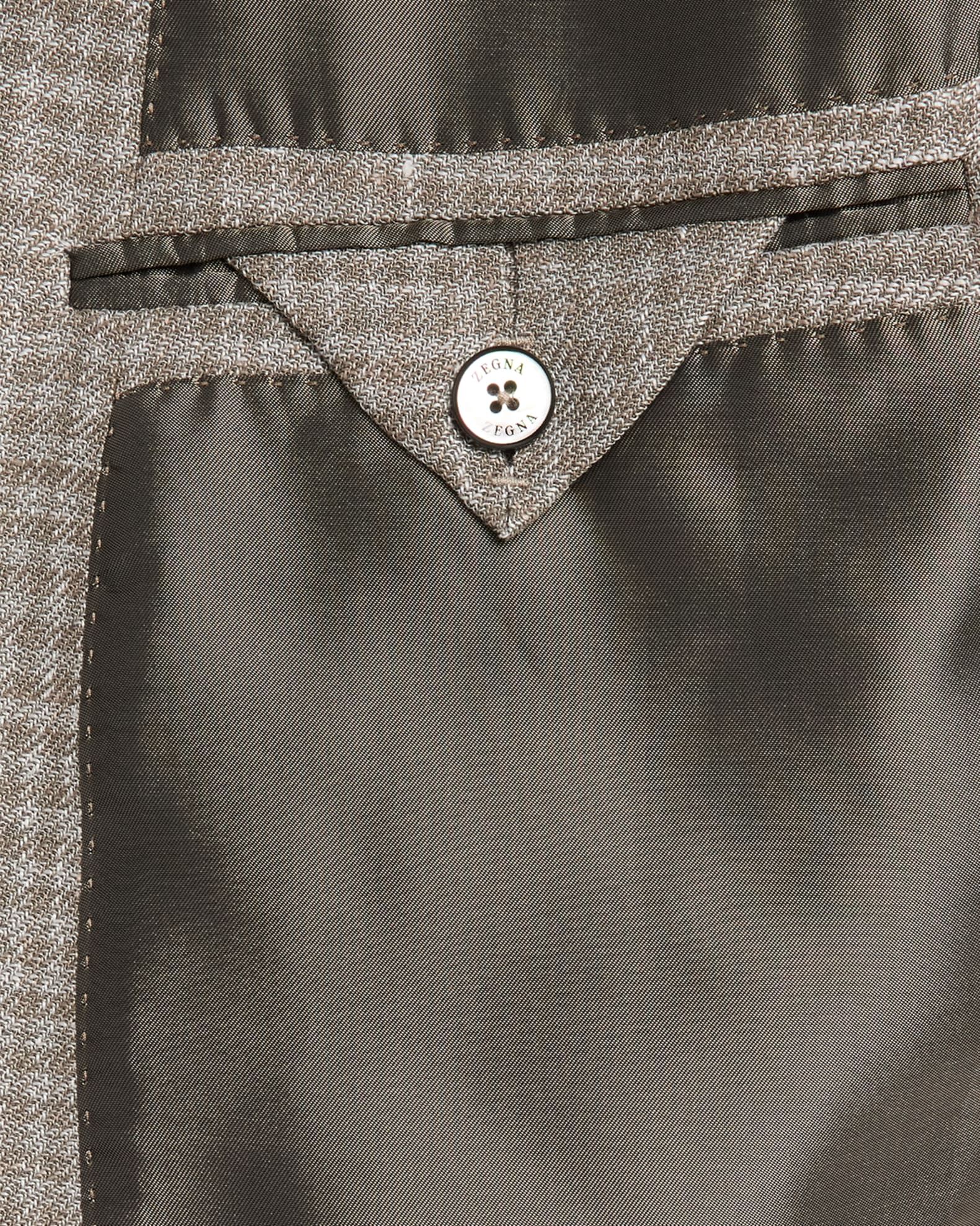 専用　新品check single breasted jacket ZEGNA Men's Linen and Wool Check Single-Breasted Jacket | Neiman