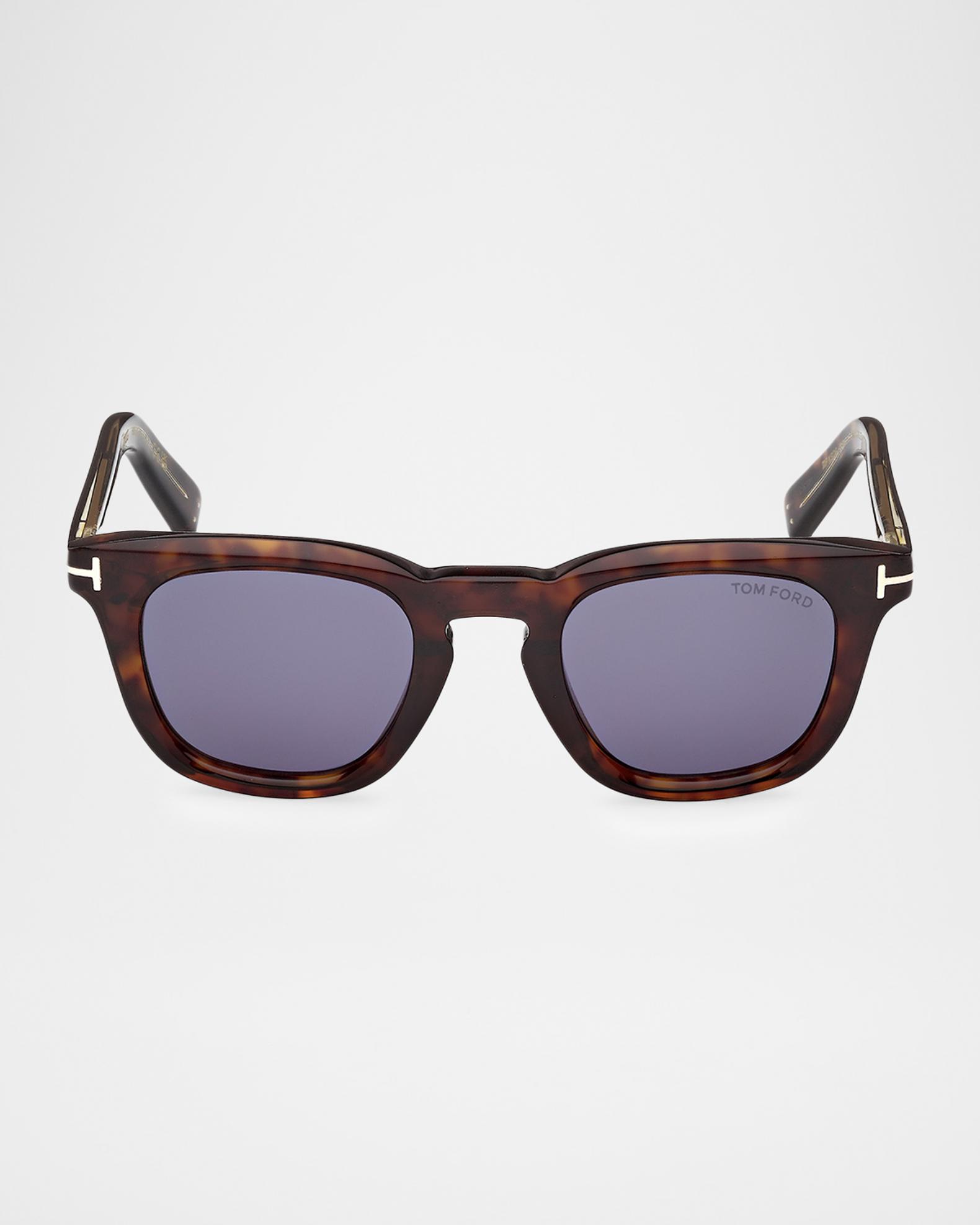 TOM FORD Icon 48mm Acetate Square Sunglasses | Neiman Marcus display picture 1