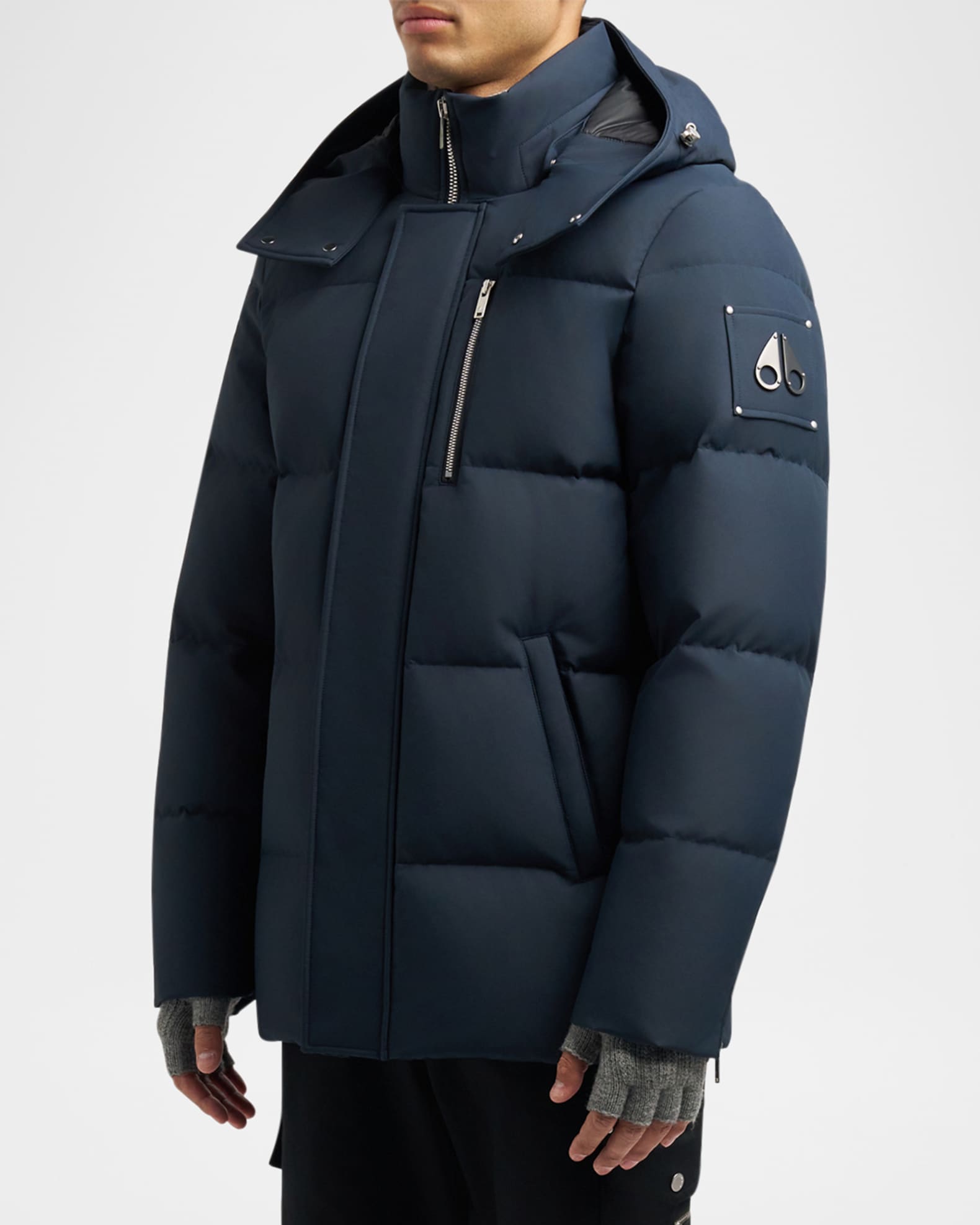 Moose Knuckles Men's Cloud 3Q Quilted Down Jacket | Neiman Marcus