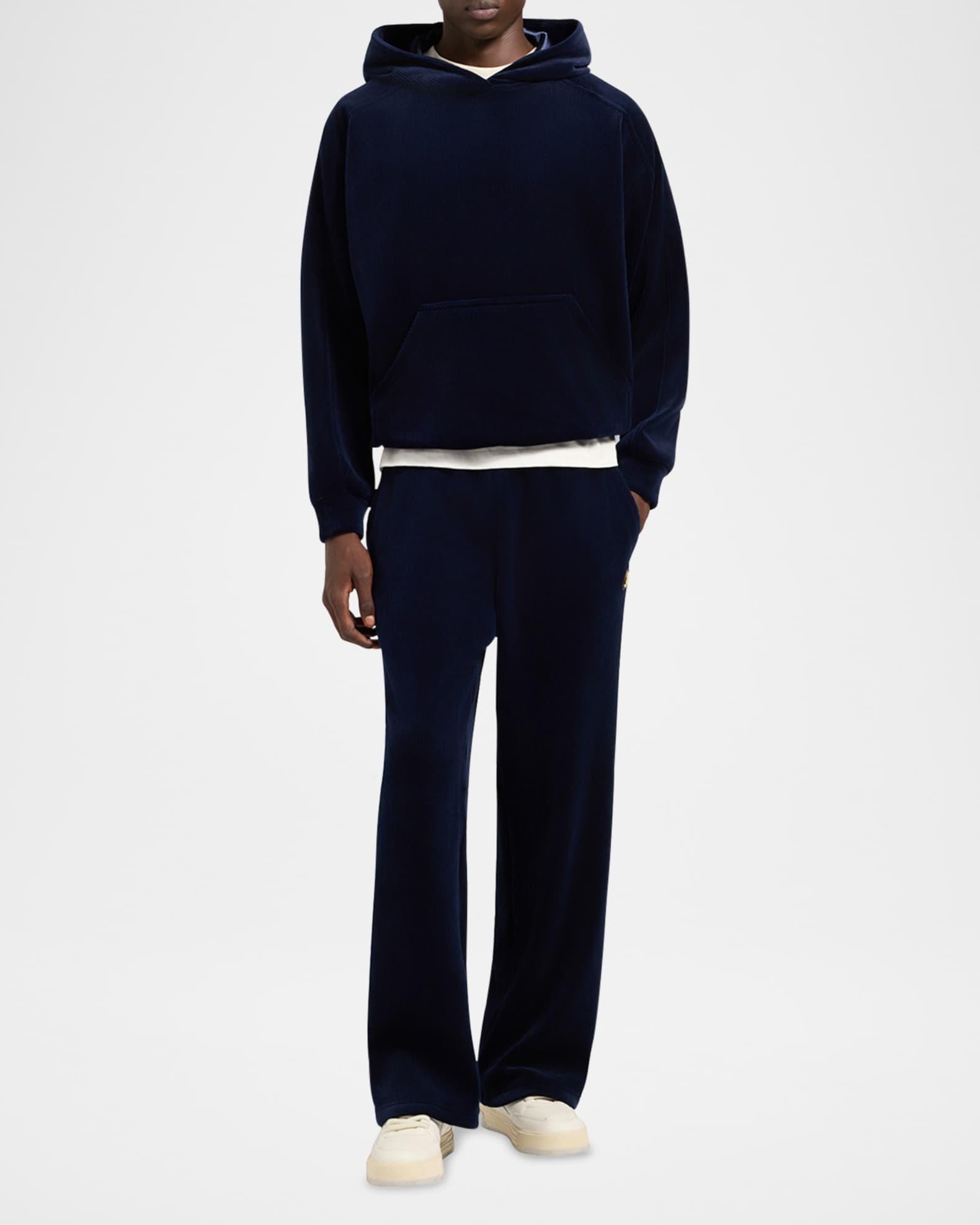 Moose Knuckles Men's Preston Velour Sweatpants | Neiman Marcus