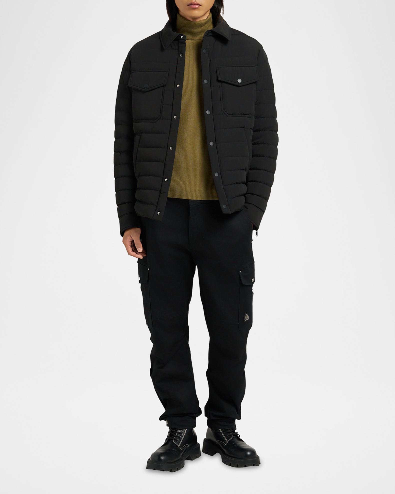 Moose Knuckles Men's Lennox Shirt Jacket | Neiman Marcus