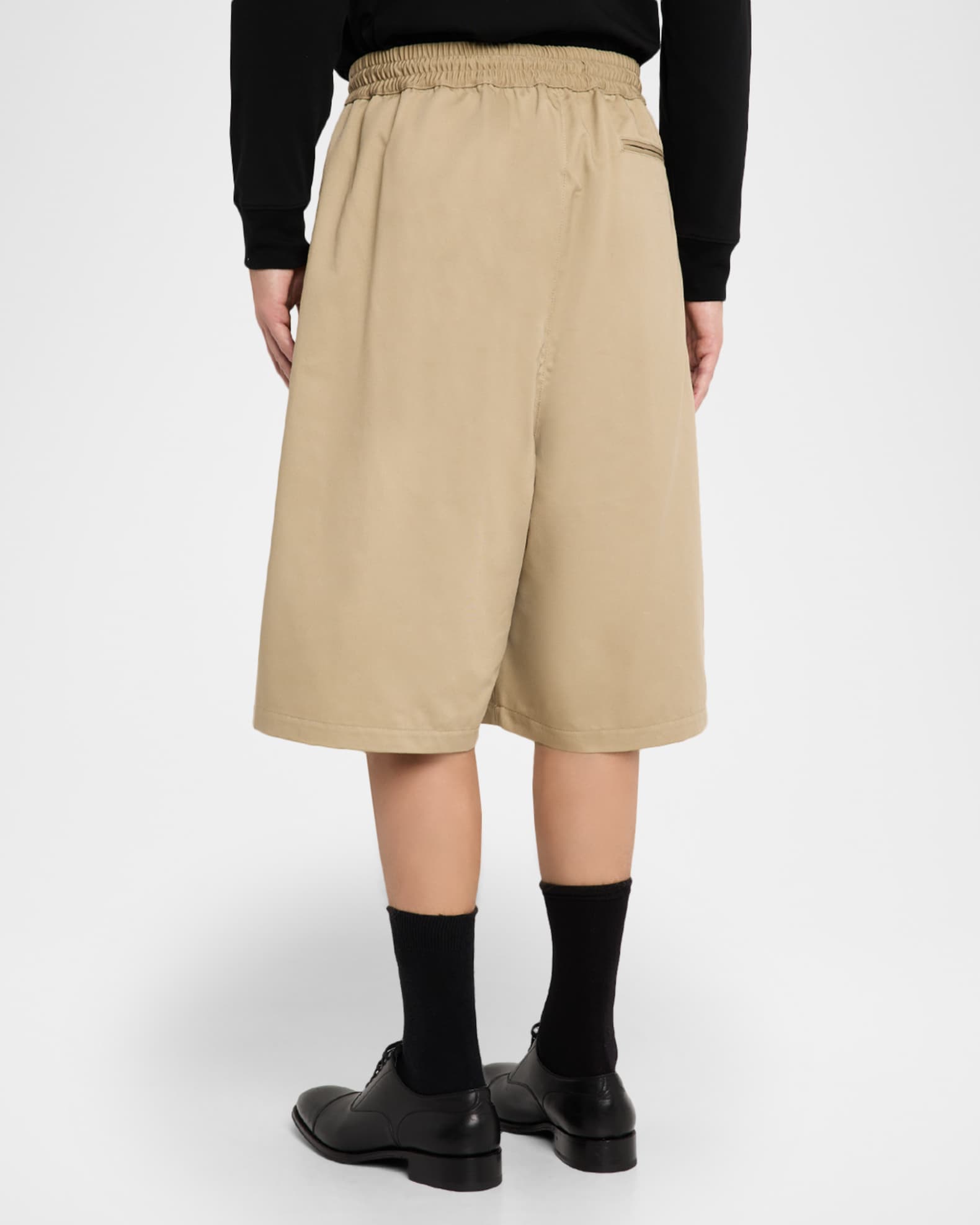 Willy Chavarria Men's Orale Oversized Pleated Shorts | Neiman Marcus