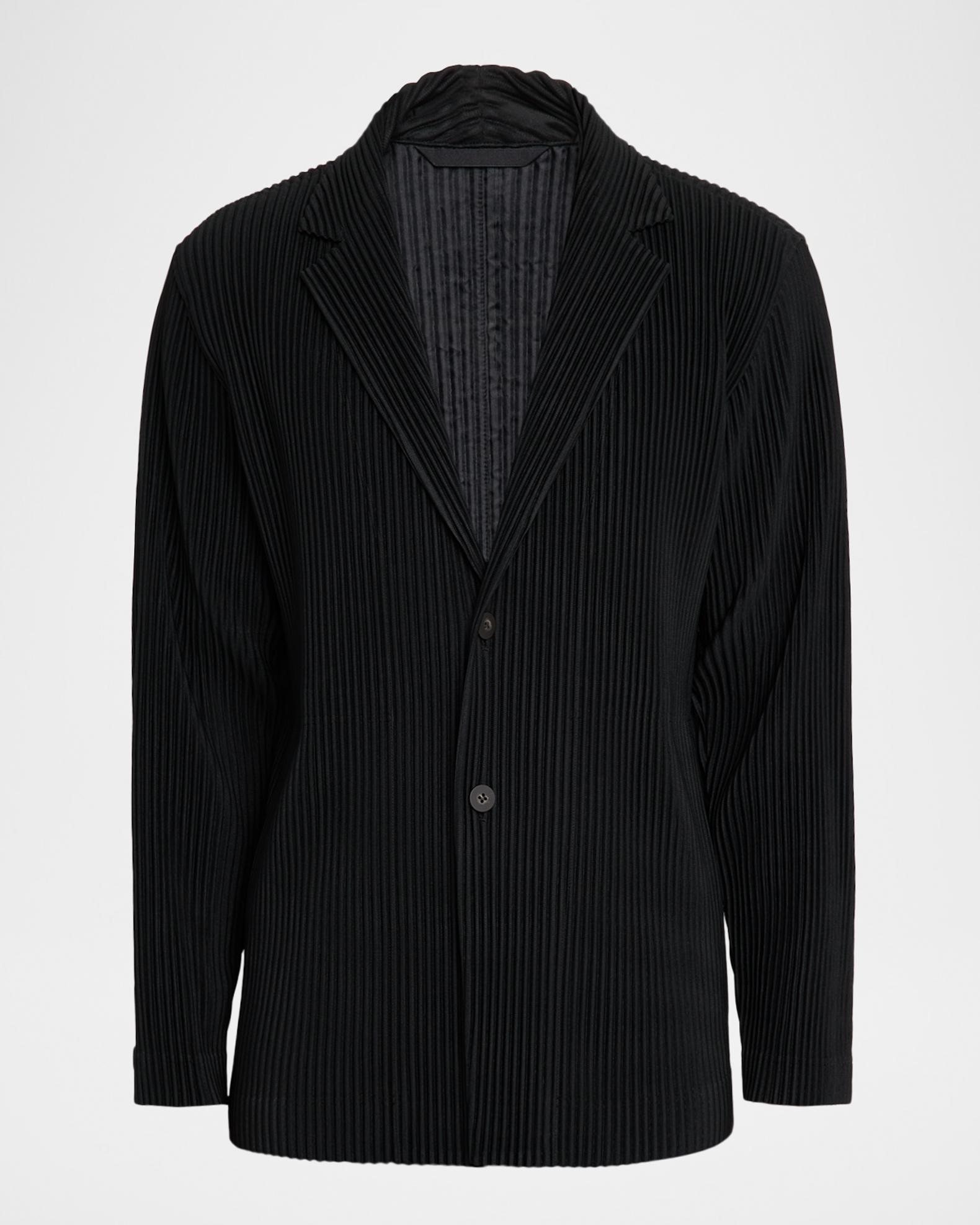 Men's Pleated Basics Jacket | Neiman Marcus