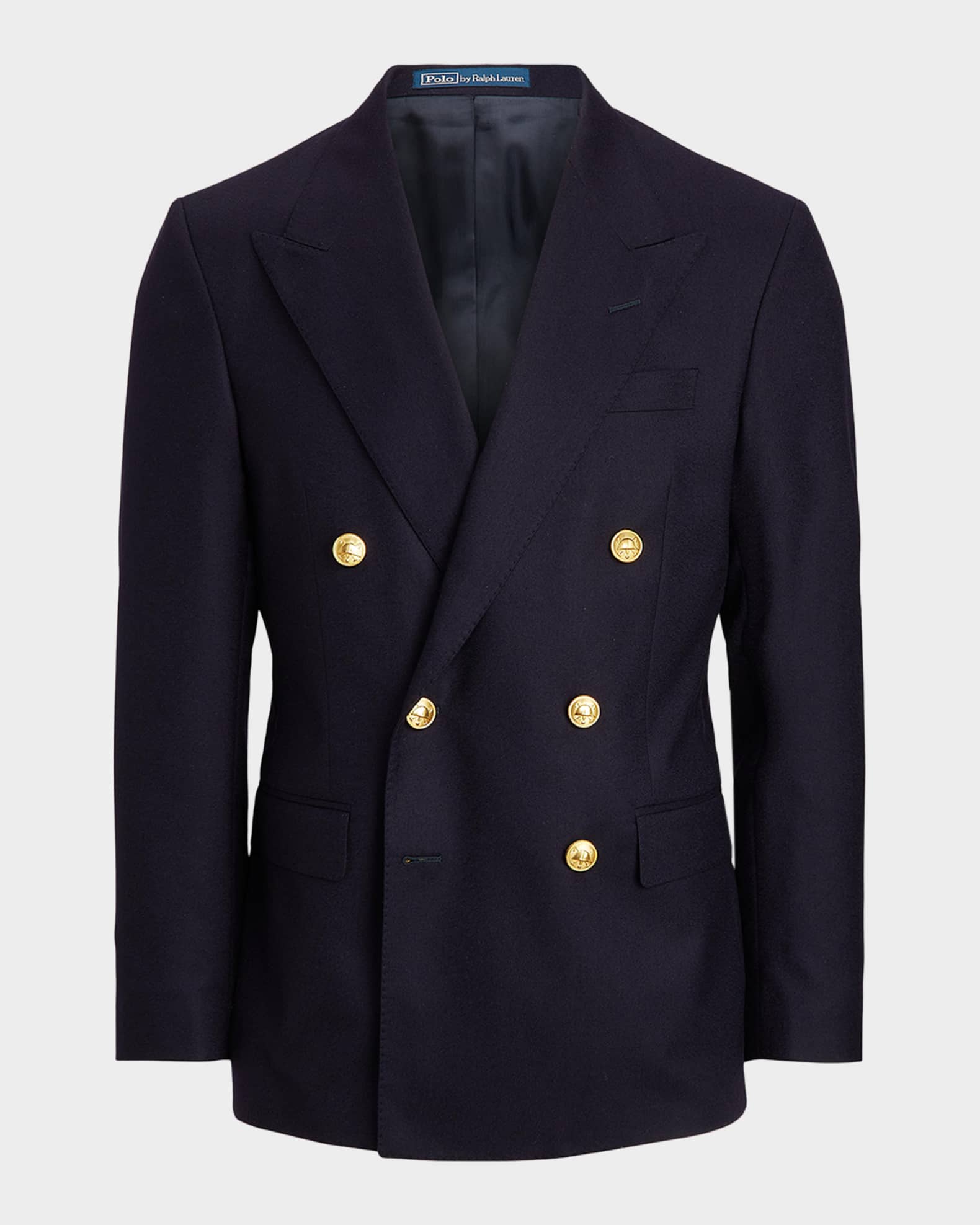 Polo Ralph Lauren Men's The Iconic Doeskin Double-Breasted Blazer