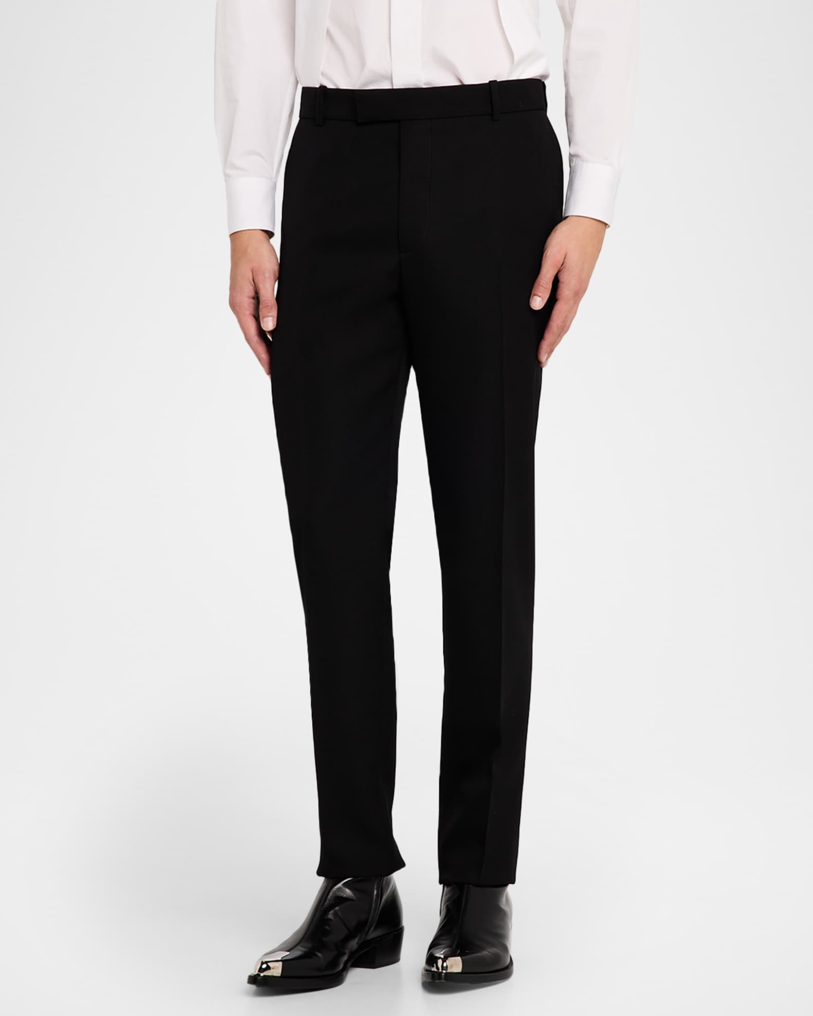white cigarette trousers womens Women's flared fit cotton cigarette trousers