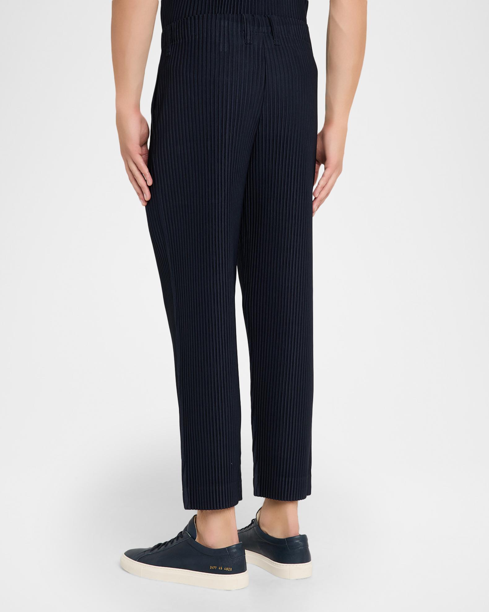 Homme Plissé Issey Miyake Men's Basics Pleated Trousers | Neiman