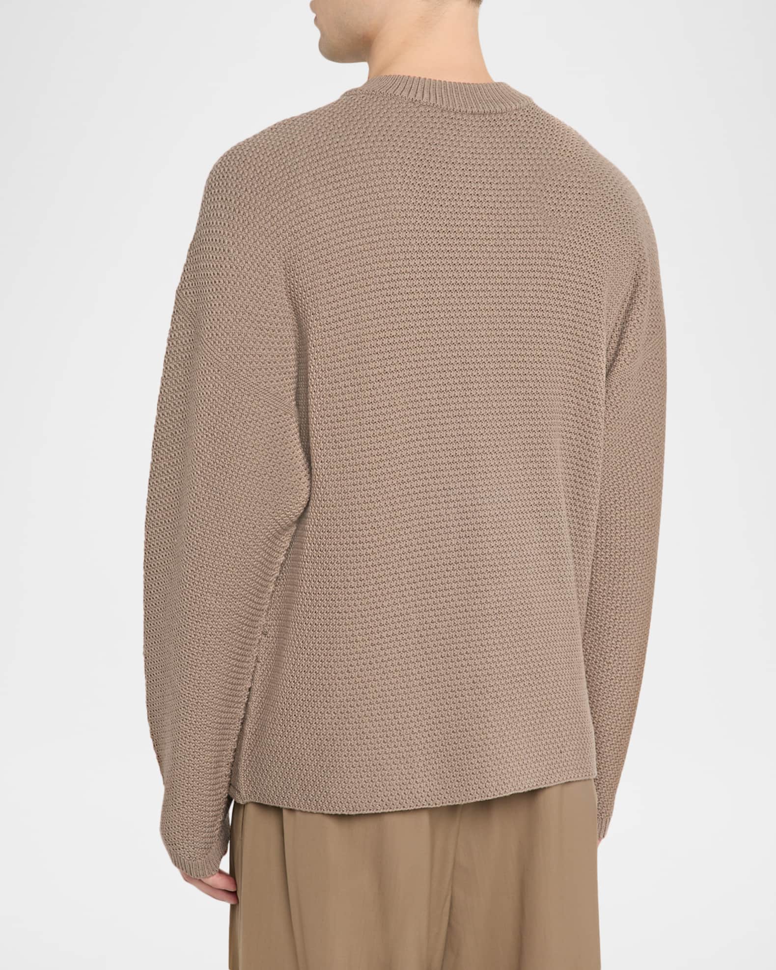 Homme Plisse Issey Miyake Men's Rustic Knit Cardigan | Neiman Marcus