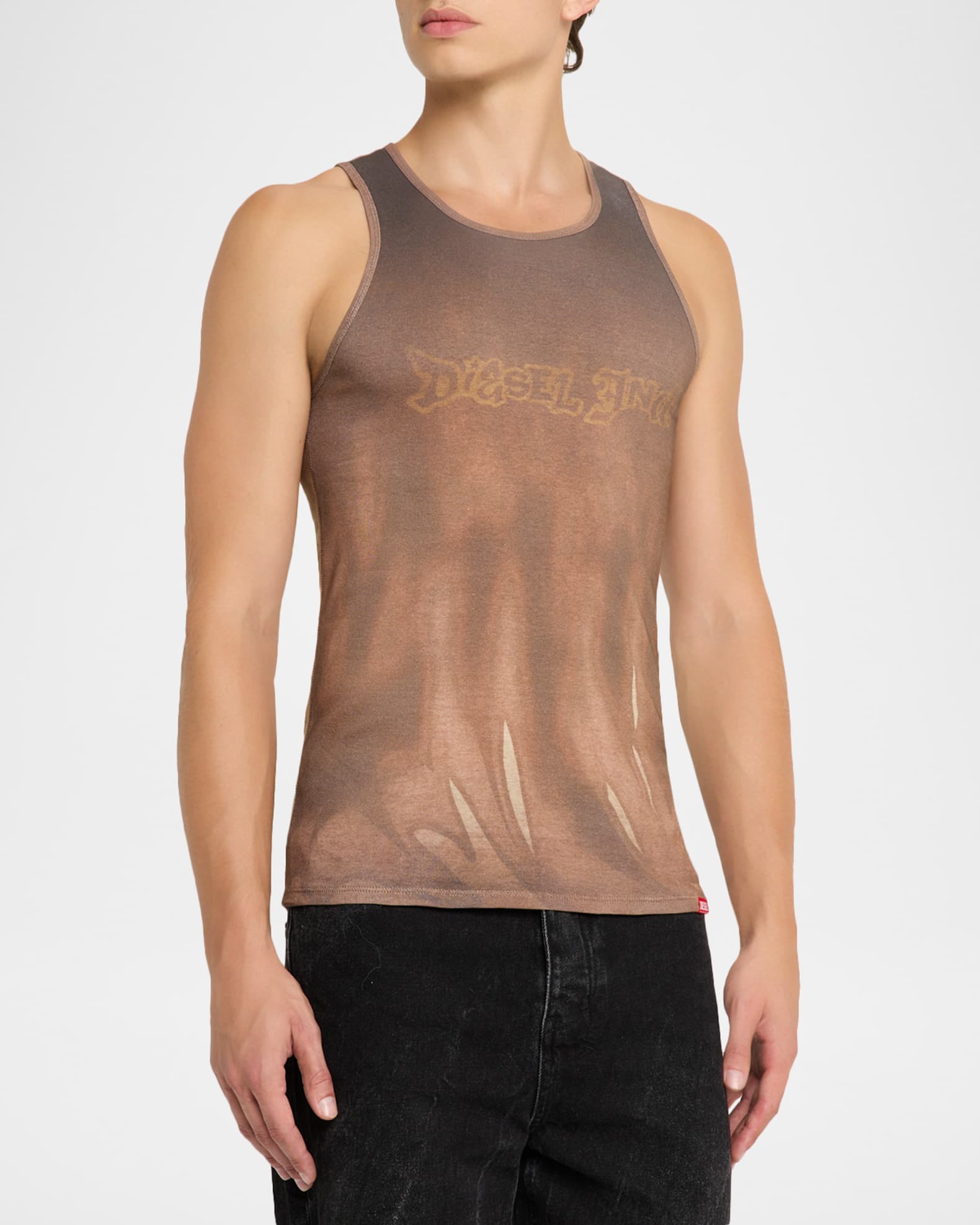 トップス DIESEL Design tank top トップス DIESEL Design tank top Diesel Men's T-Lifty Slim Fit