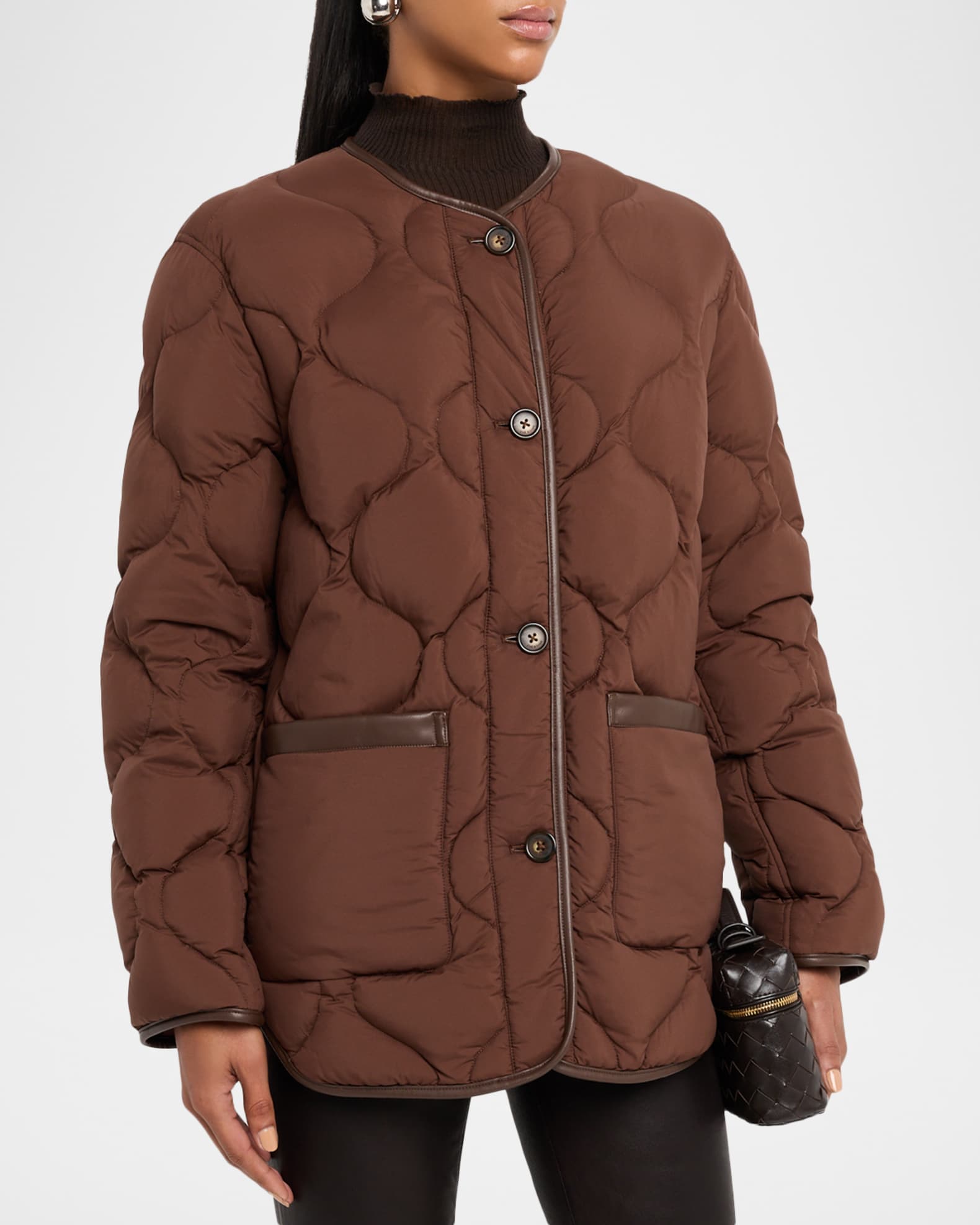 Rag & Bone Tatiana Quilted Shacket | Neiman Marcus