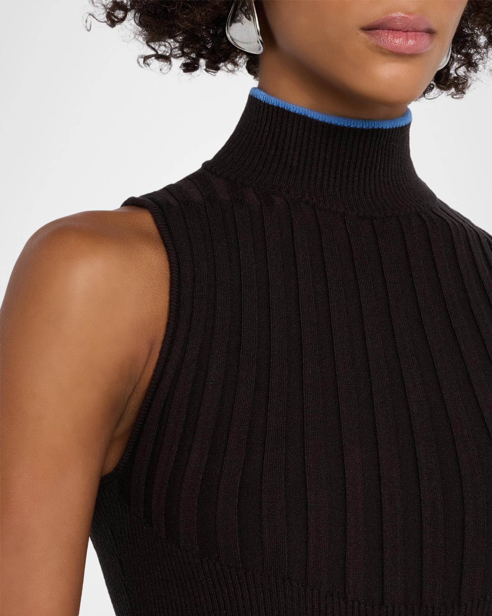 Proenza Schouler White Label Ezme Stripe Compact Knit Midi Dress ...
