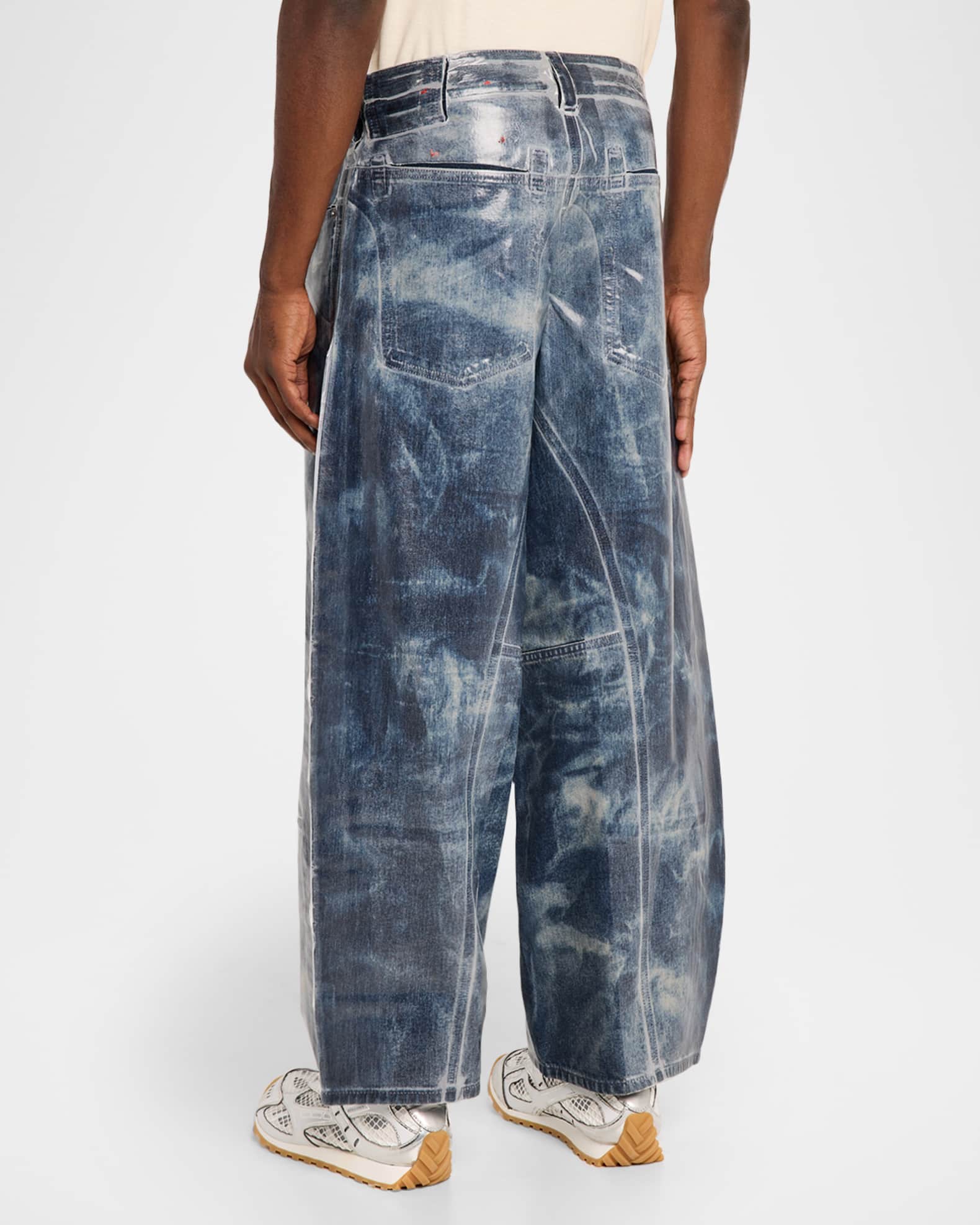 Diesel Men's 1997 D-enim-m 007cu Relaxed Wide-Leg Jeans | Neiman