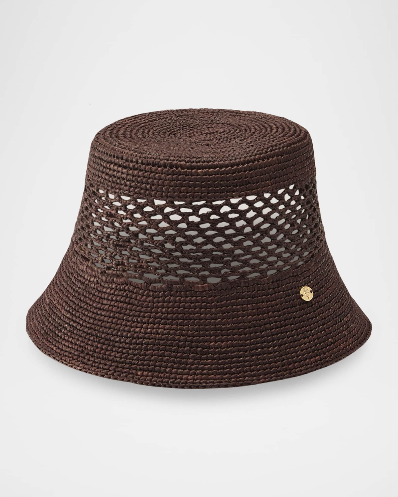 HELEN KAMINSKI ラフィアハット HINA Helen Kaminski Hana Raffia Bucket Hat | Neiman Marcus