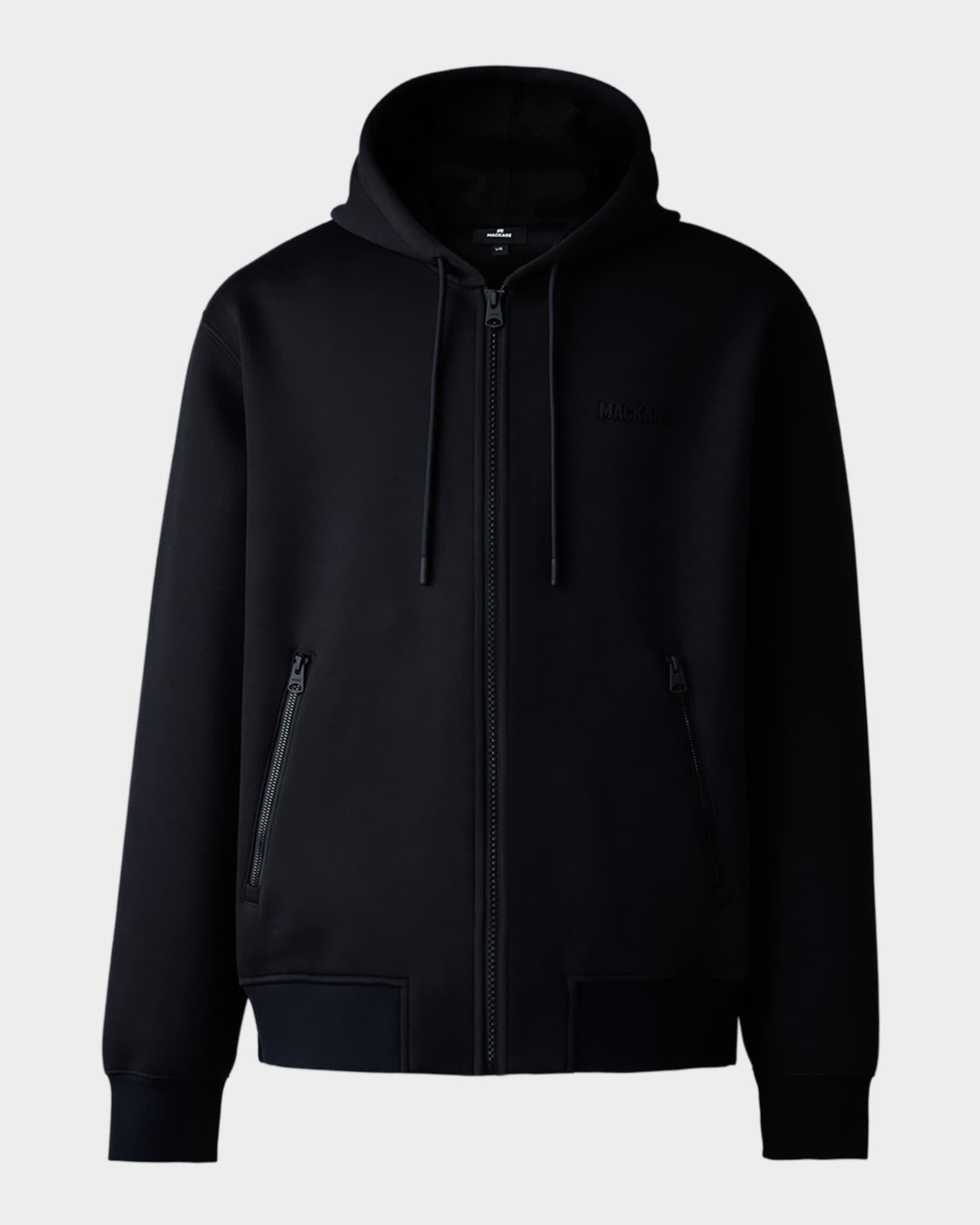 Mackage Men's Krystos Double-Face Jersey Hoodie | Neiman Marcus