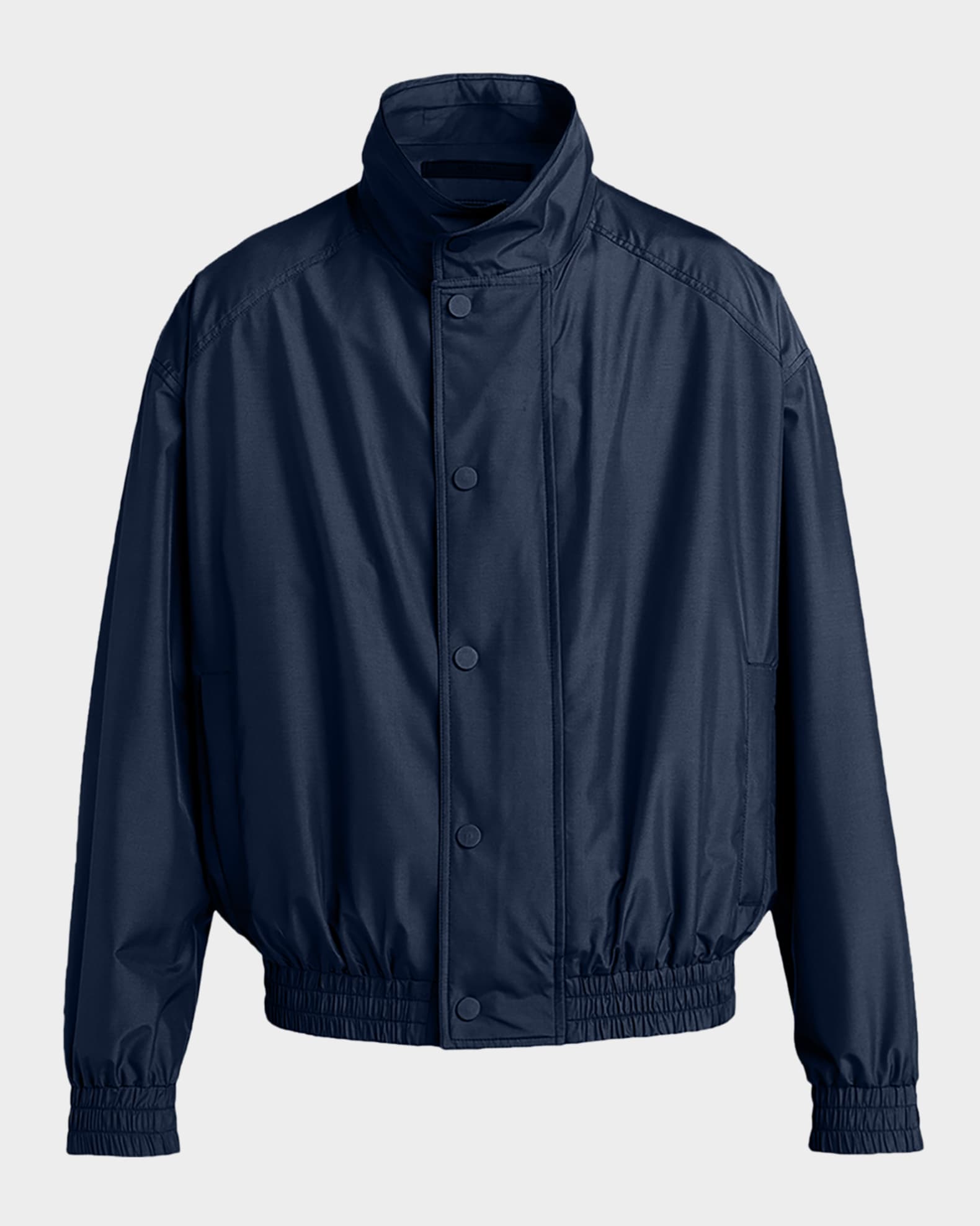 ジャケット・アウター GIORGIO ARMANI Cropped Bomber Jacket Giorgio Armani Men's Oversized Snap-Front Bomber Jacket | Neiman