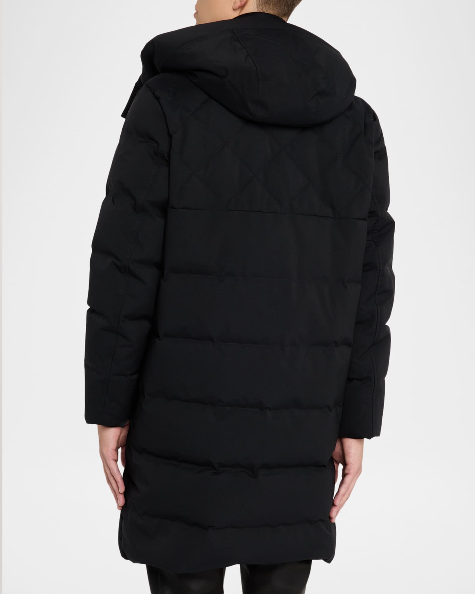 Mackage Men's Werner-Z Quilted Down Parka with Removable Bib