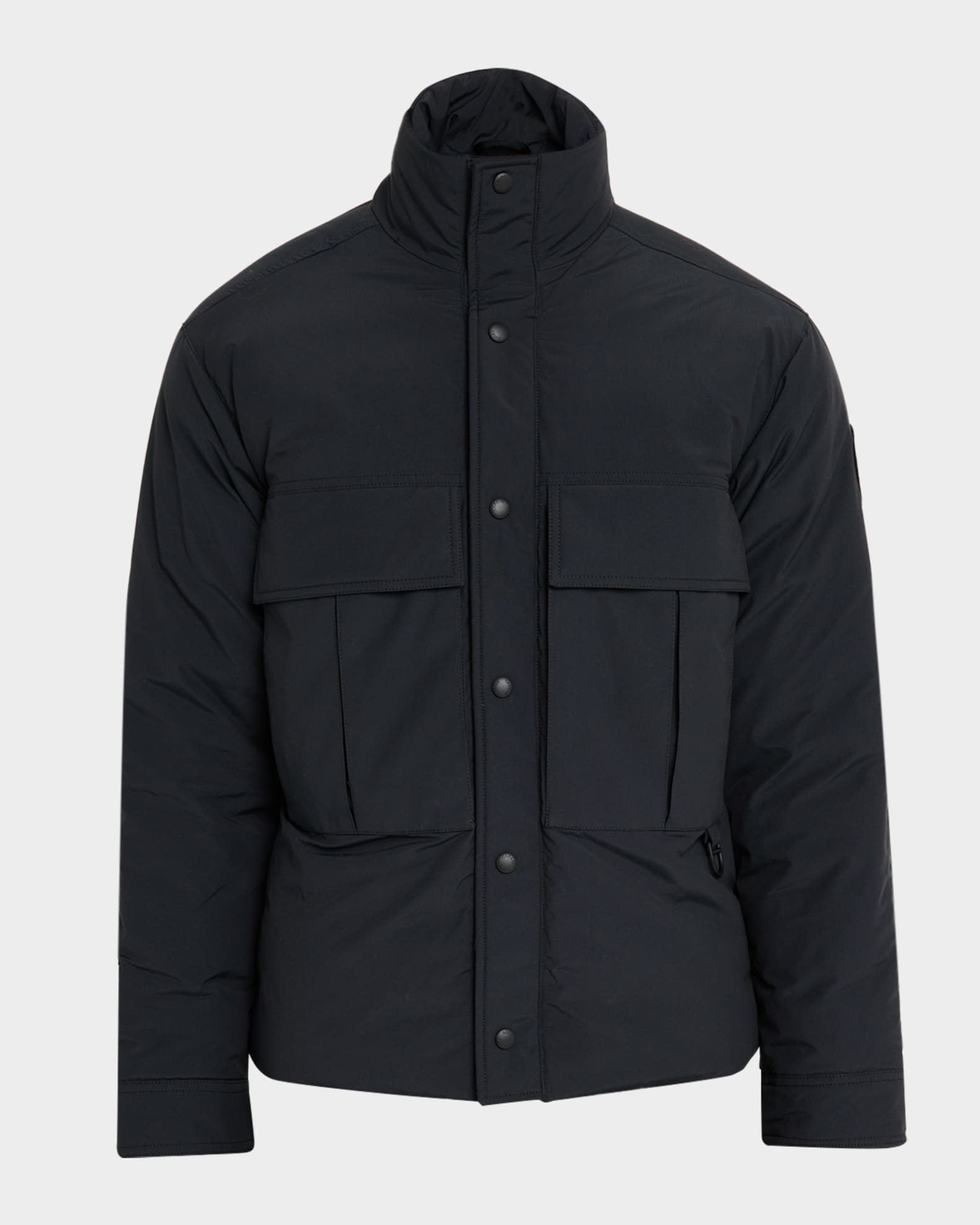 Canada Goose Men's Kirby Padded Ripstop Snap-Front Jacket | Neiman