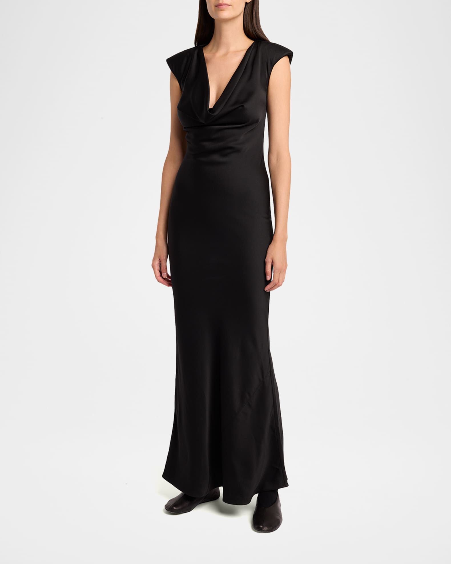 the row black dress Bamaris Cotton Dress – La Garçonne