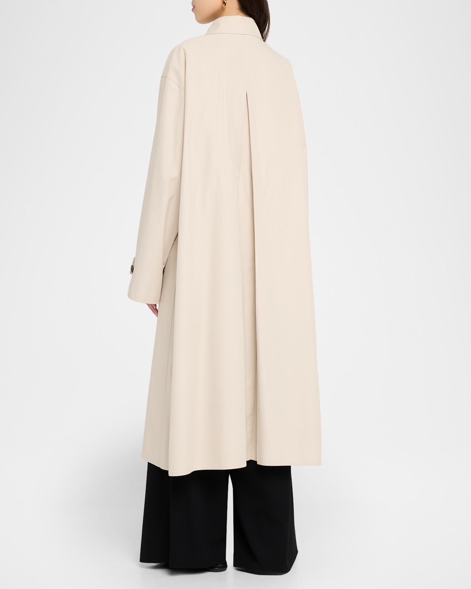 THE ROW Lolana Single-Breasted Long Trench Coat | Neiman Marcus