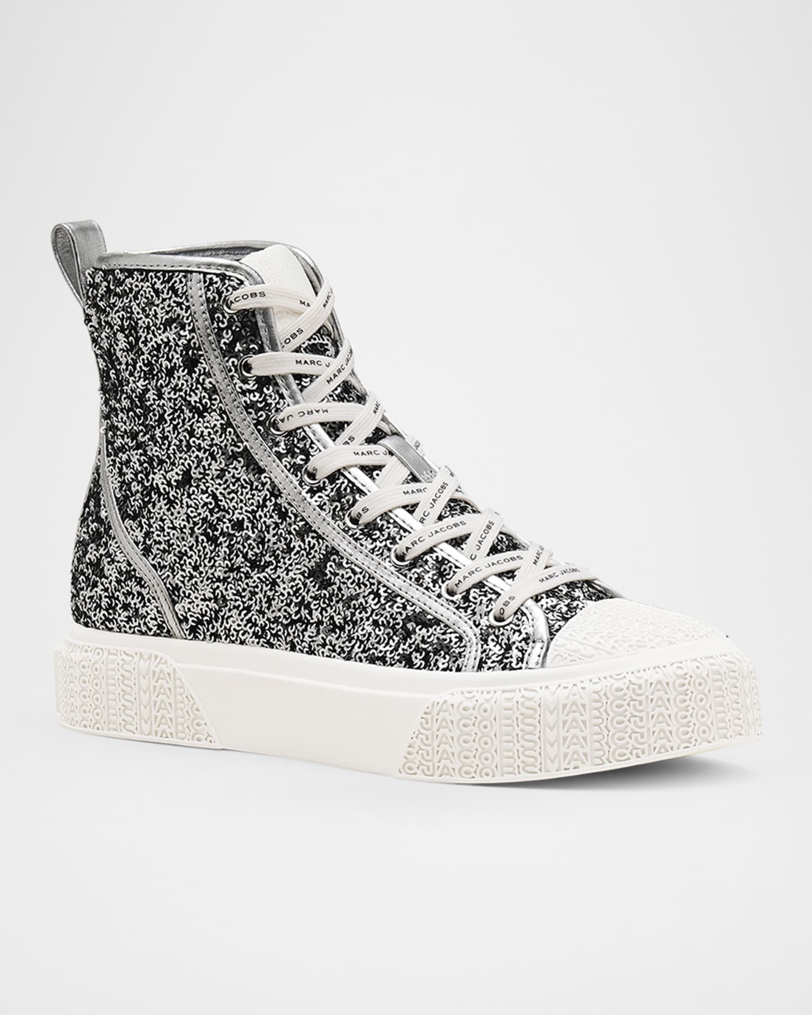 Marc Jacobs The Sequined HighTop Sneakers Neiman Marcus — free download