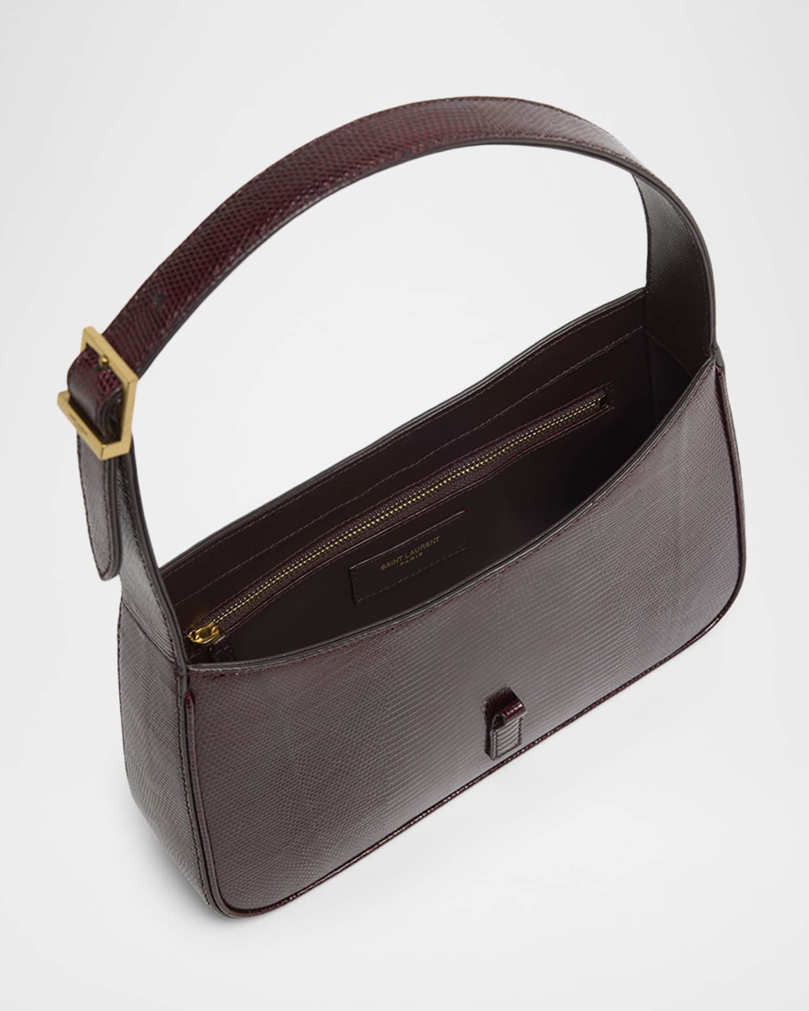 Saint Laurent Le Á YSL Shoulder Bag in Lizard Neiman Marcus