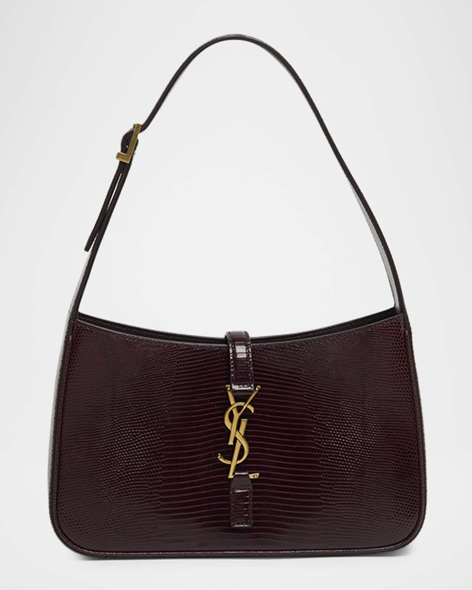 Saint Laurent Le Á YSL Shoulder Bag in Lizard