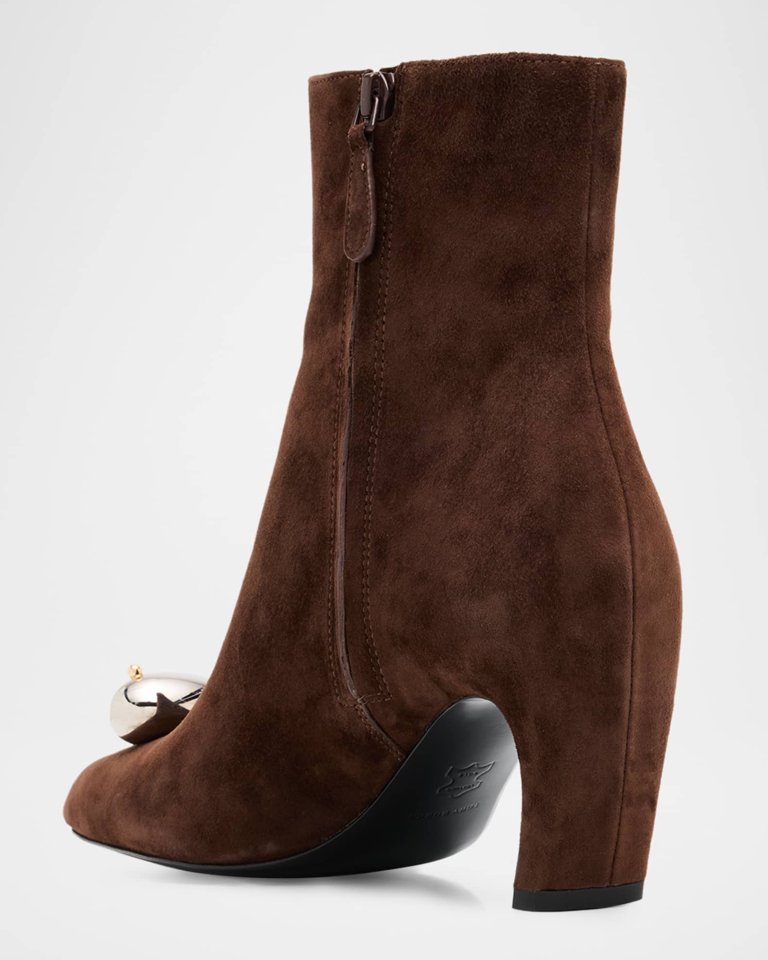 まなTory Burch Lancaster Suede Bootie Tory Burch Pierced Suede Ankle Boots | Neiman Marcus