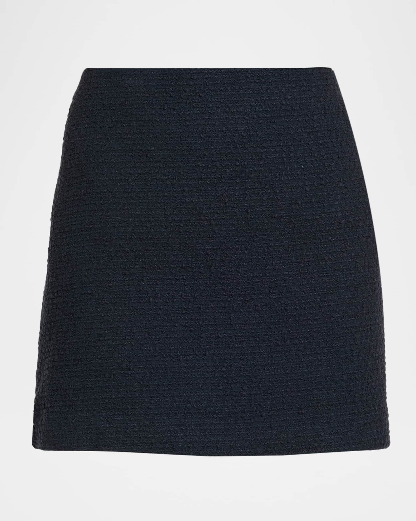 Theory Straight Tweed Mini Skirt | Neiman Marcus
