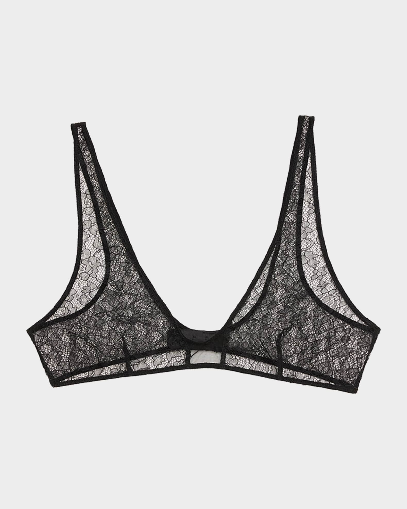 Kiki De Montparnasse Petite Fleur Wireless Floral Lace Bra