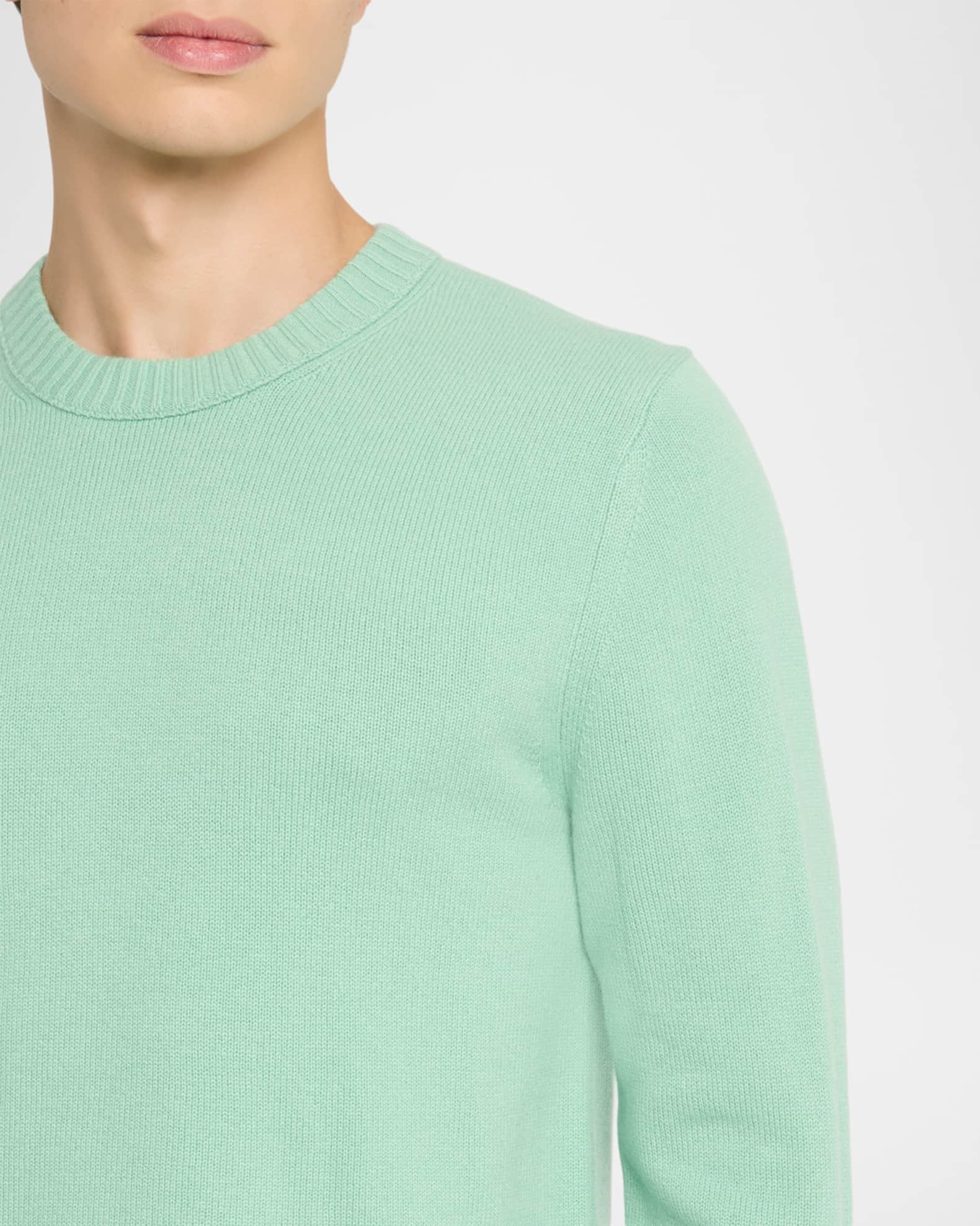 Vince Men's Wool-Cashmere Crewneck Sweater | Neiman Marcus