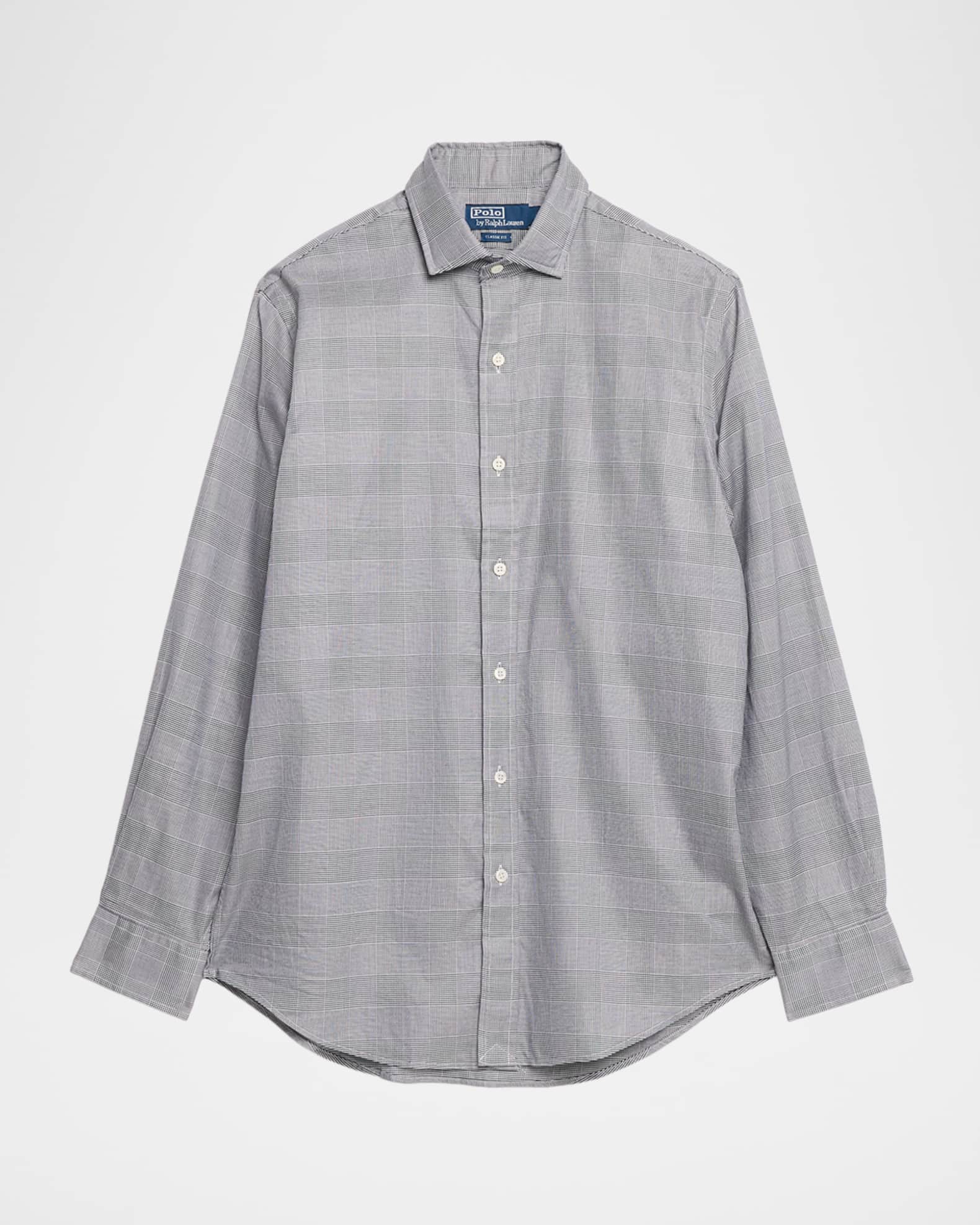 rent black tie dresses Polo Ralph Lauren Mens Black White Checkered Long Sleeve Button Up Shi –  Picky Thrifter