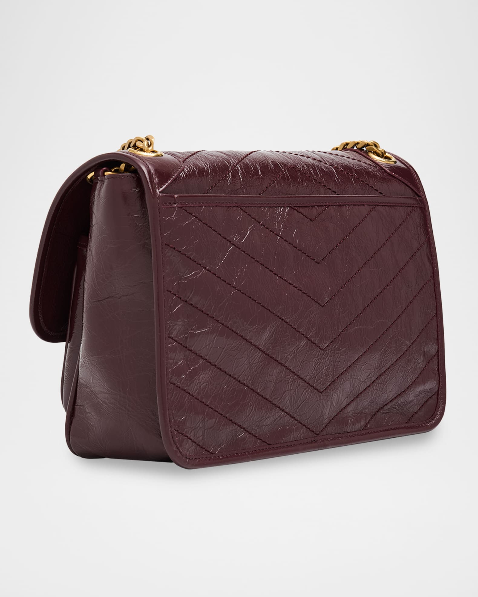 Niki Medium YSL Shoulder Bag in Vintage Leather | Neiman Marcus