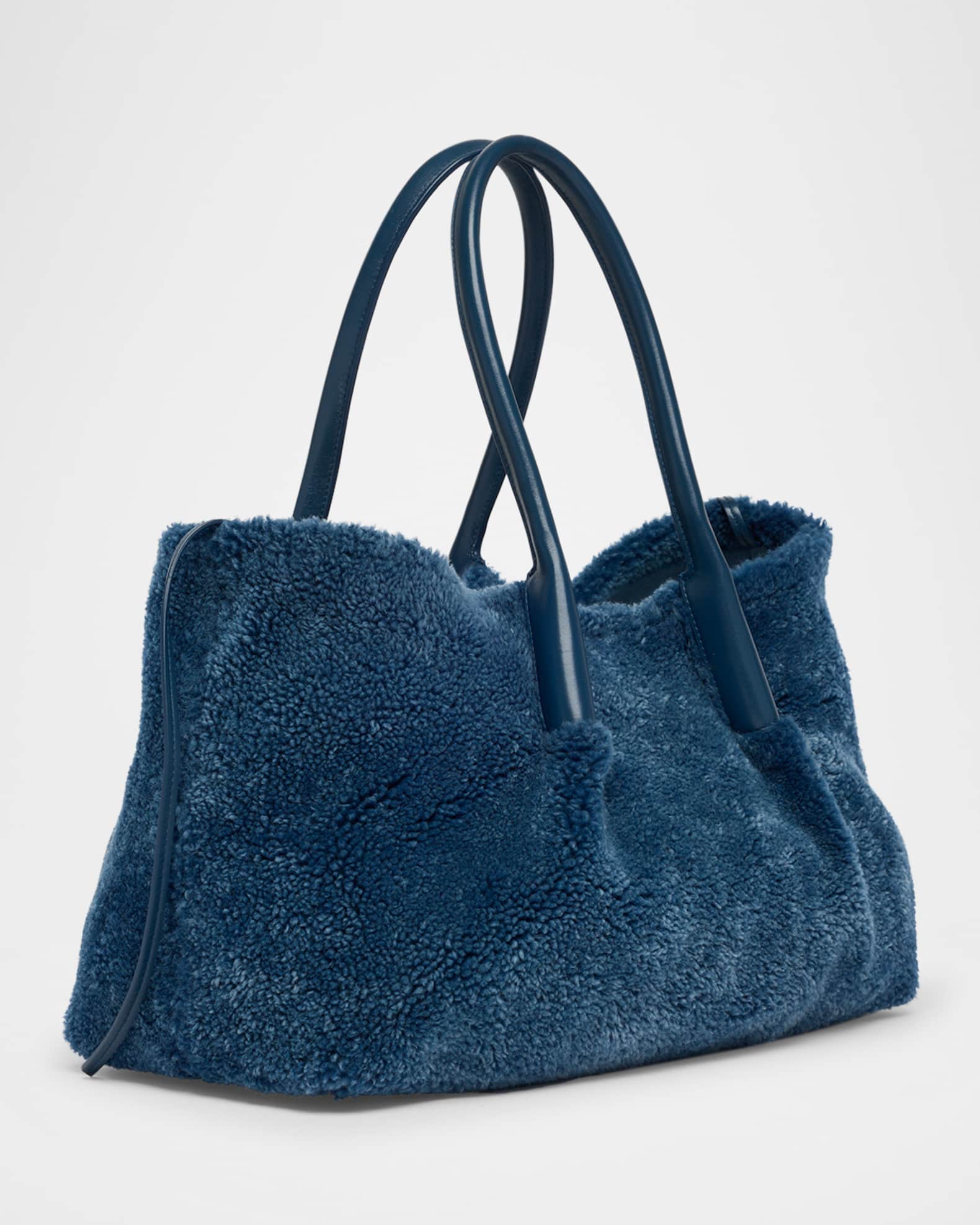 Bottega Veneta Pinacoteca Reversible Shearling Tote Bag | Neiman