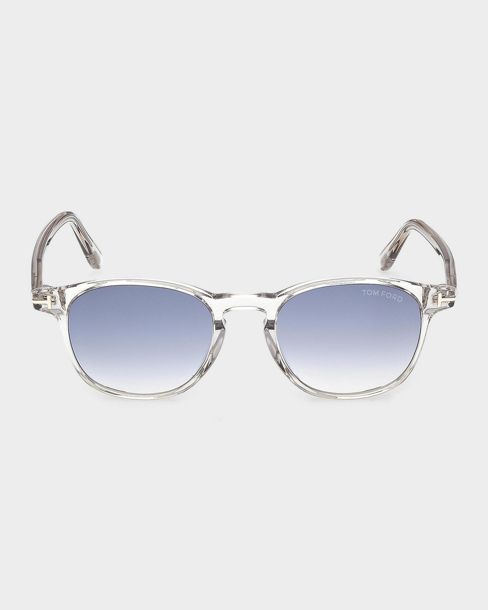 TOM FORD Holt-02 Acetate Round Sunglasses | Neiman Marcus