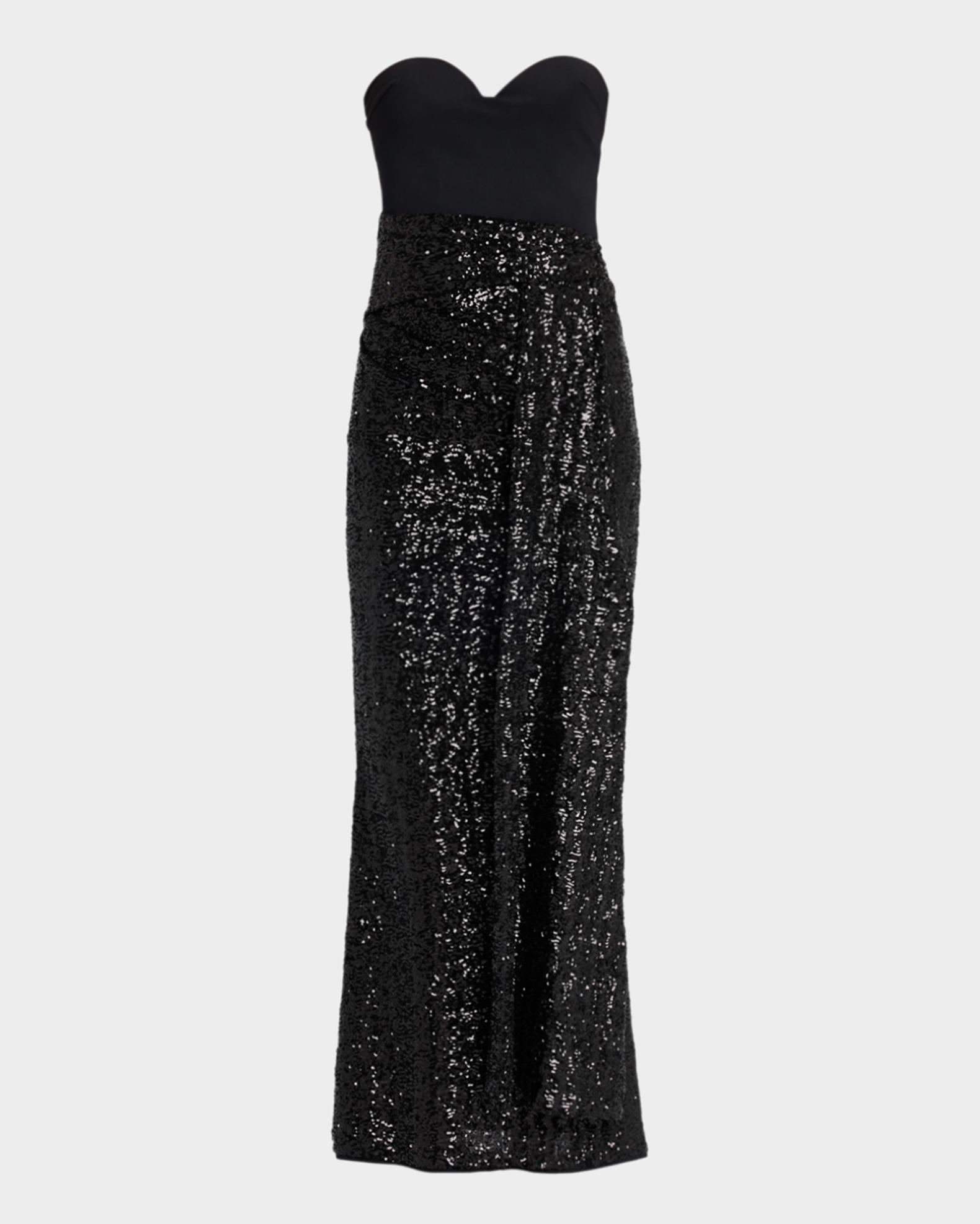 chiara boni sequin dress *VIRTUAL TRUNK SHOW* Chiara Boni La Petite Robe Ardena Paill ZP Dress in  Dark Silver