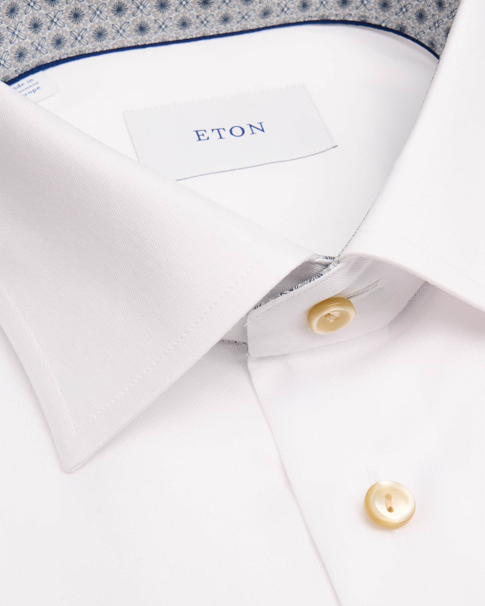 formal dress shirts White Signature Mandarin Dress Shirt 20 / 36/37