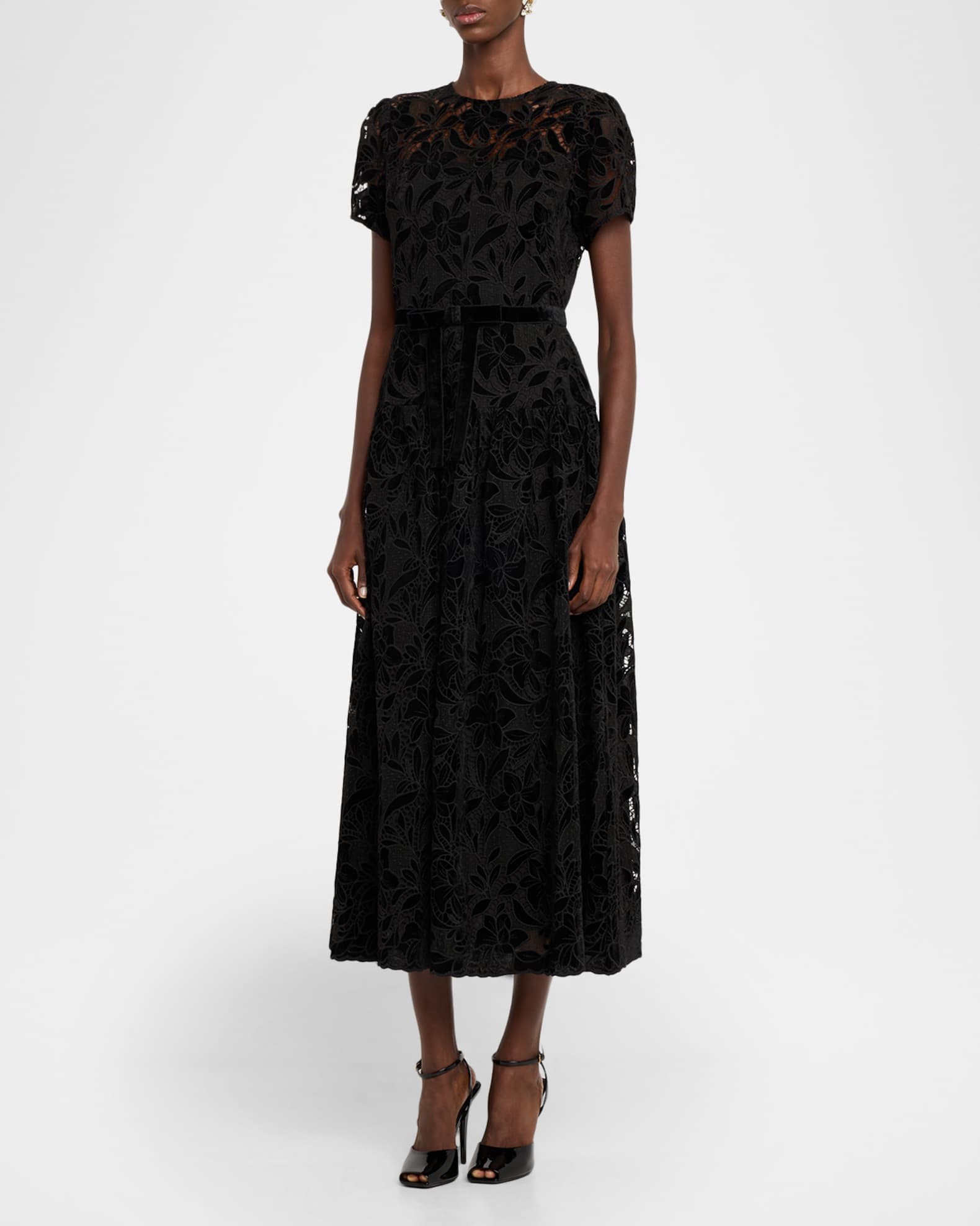 green emerald velvet dress Shoshanna Women's Mikado Leo Dress - Black - Size 10