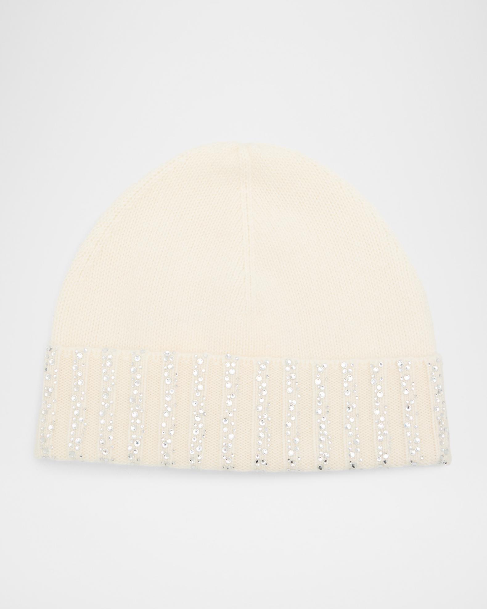 Sofia Cashmere Cashmere Crystal-Embellished Beanie | Neiman  display picture 3