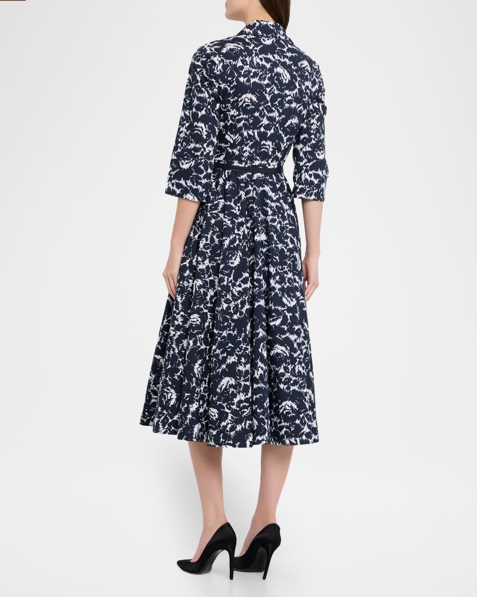 michael kors floral midi dress Floral Midi Dress