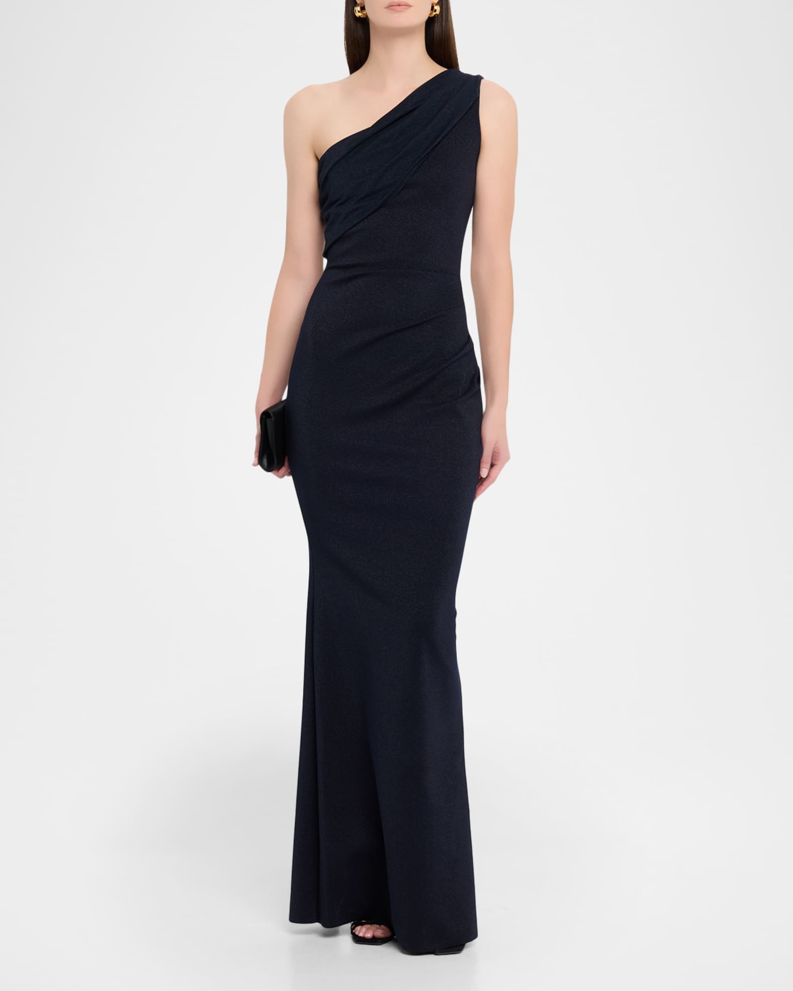 knee length dresses for ladies Ajour Printed Gown main image 0