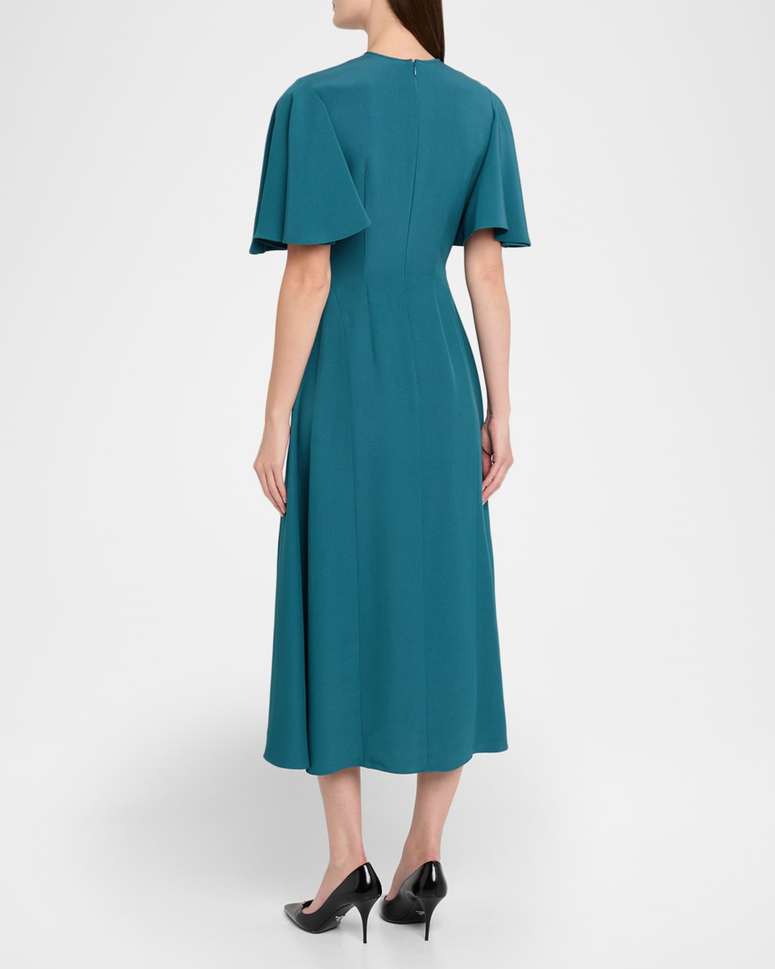 coastalina linen midi wrap dress Seville Linen Wrap Dress With Adjustable Shoulder Straps – Bali Lane