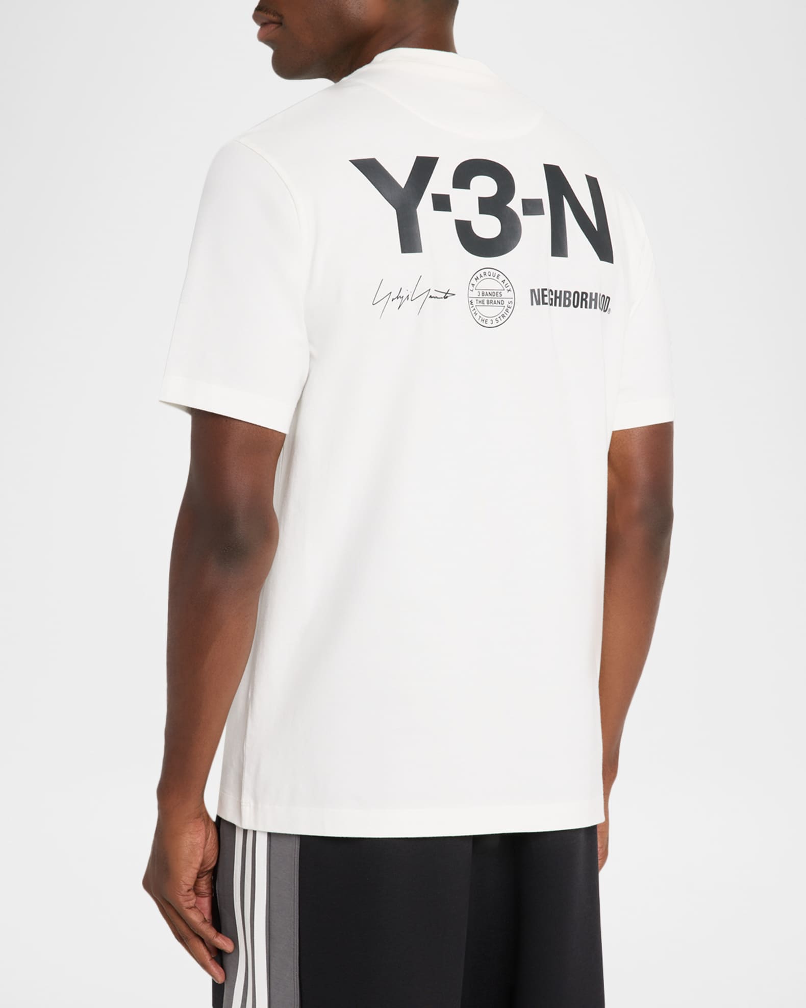 Ｙ♡ Y-3 x NEIGHBORHOOD Men's Moth Logo T-Shirt | Neiman Marcus