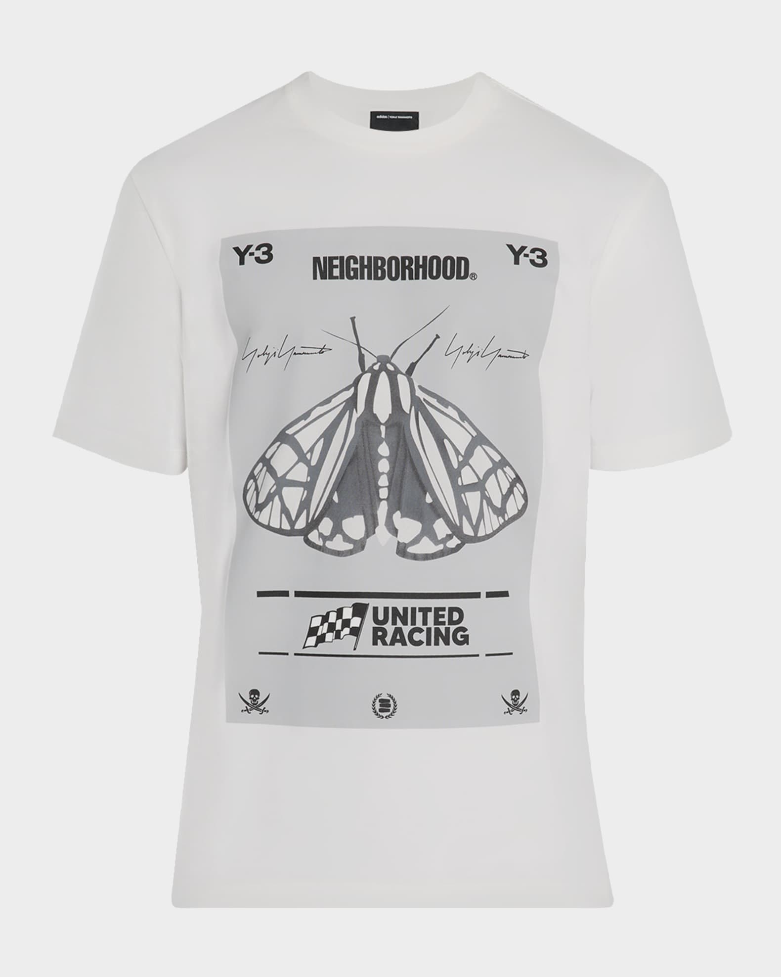 Ｙ♡ Y-3 x NEIGHBORHOOD Men's Moth Logo T-Shirt | Neiman Marcus
