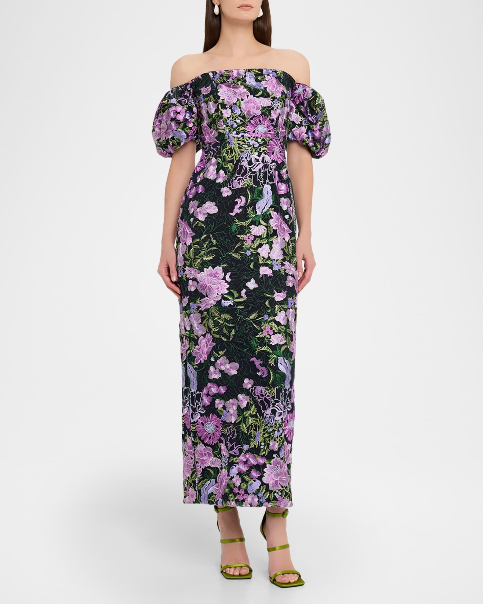 milly purple dress Short Sleeve Linen Wrap Dress Milly M / Shadow Purple