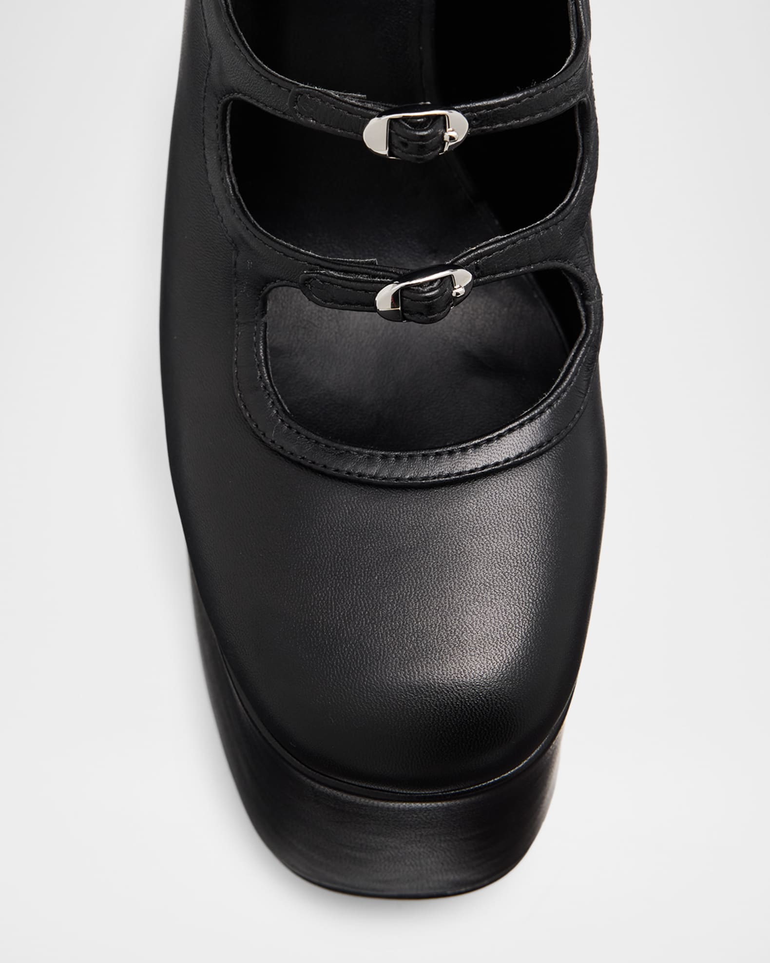 Marc Jacobs The Kiki Leather Multi-Buckle Platform Knee-High Boots