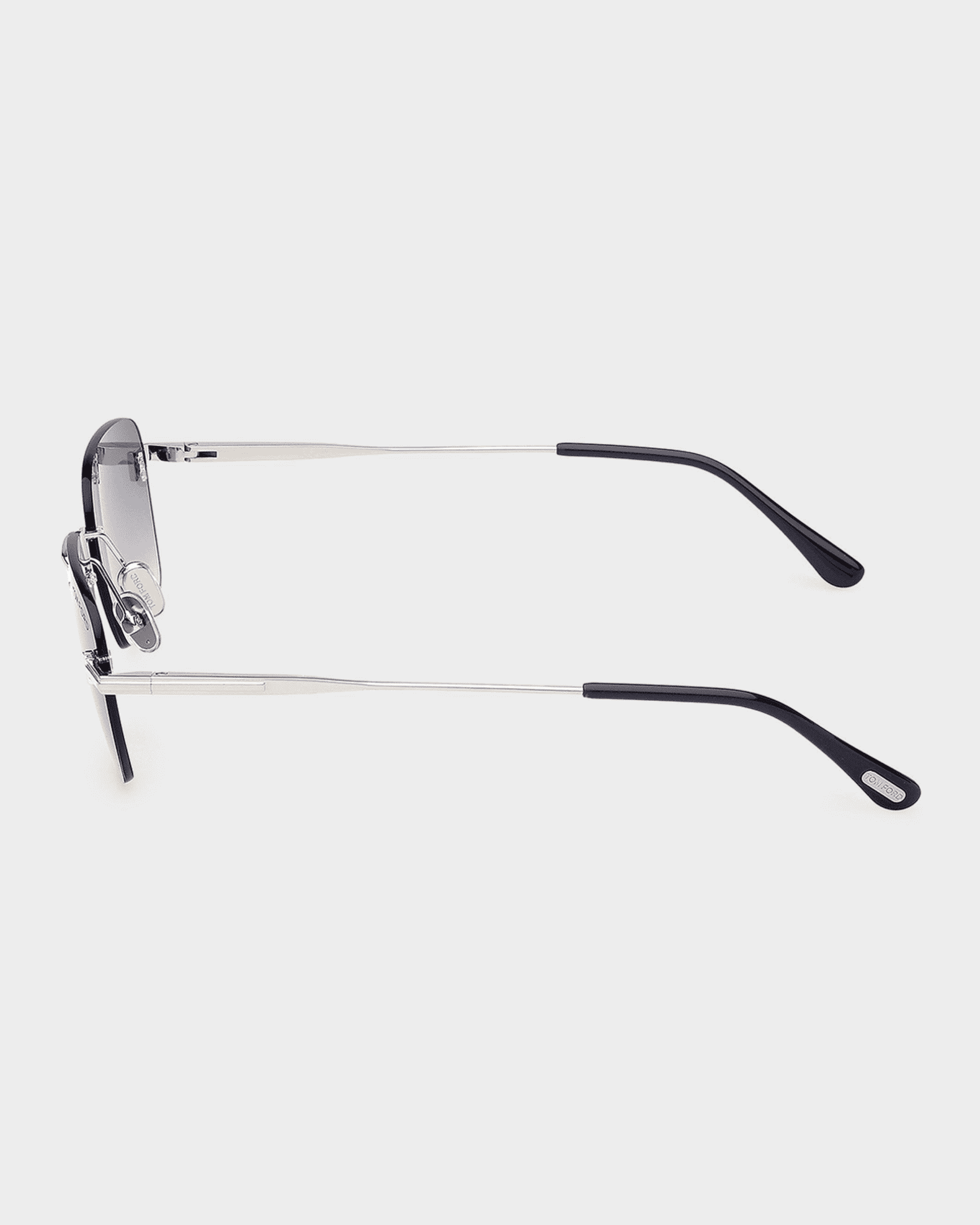 TOM FORD Jake 54mm Metal Rectangular Sunglasses | Neiman Marcus