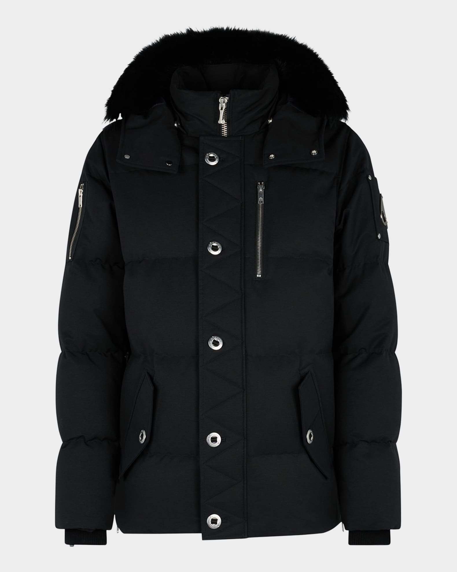 MOOSE KNUCKLES SHEARLING 3Q JACKET 最新モデル Moose Knuckles Men's Original Shearling Trim 3Q Jacket | Neiman Marcus