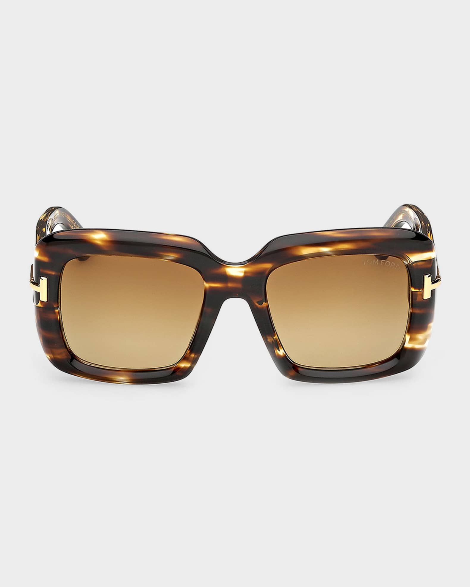 TOM FORD Icon 53mm Acetate Square Sunglasses | Neiman Marcus