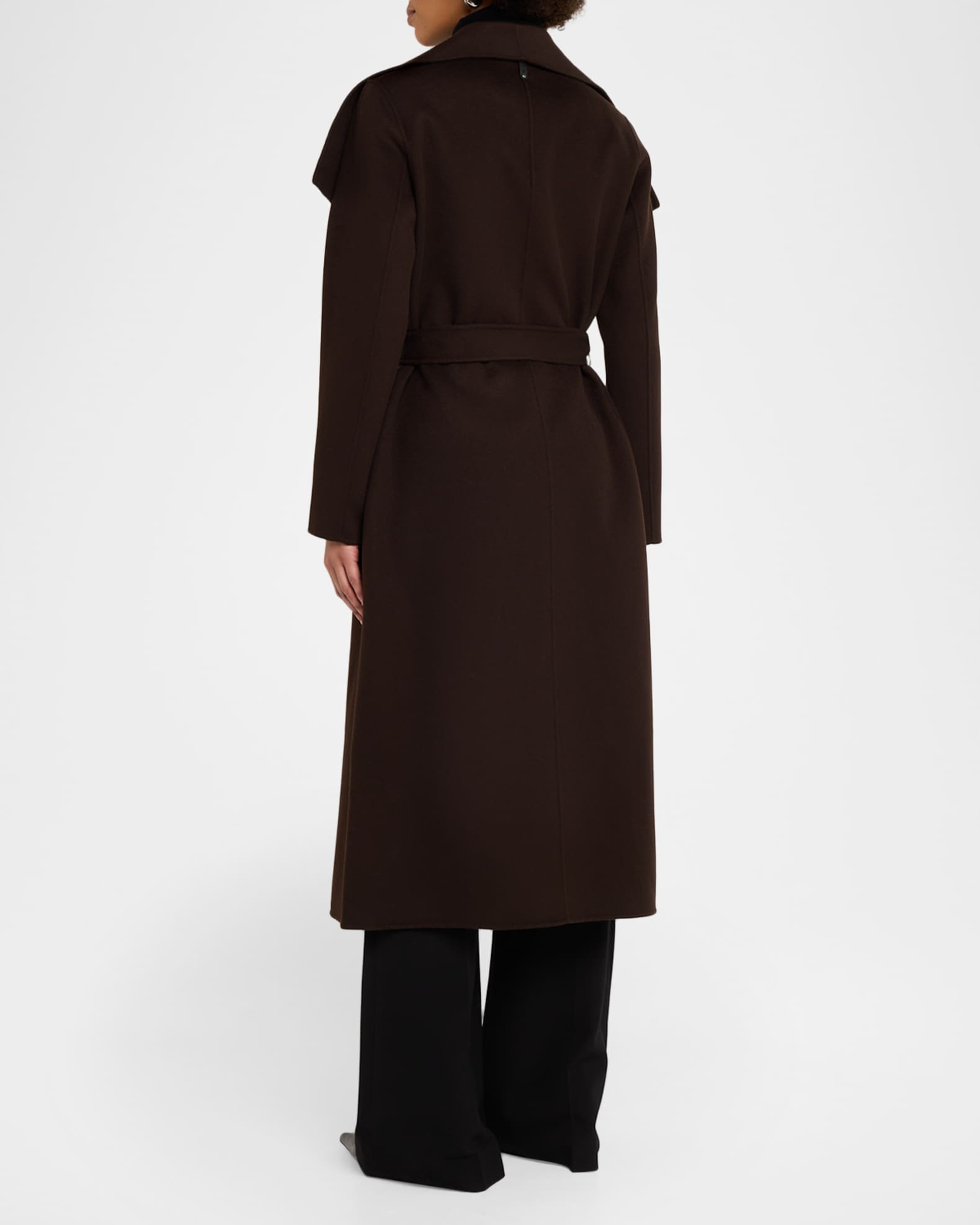 Mackage Mai-CN Wool Wrap Coat | Neiman Marcus